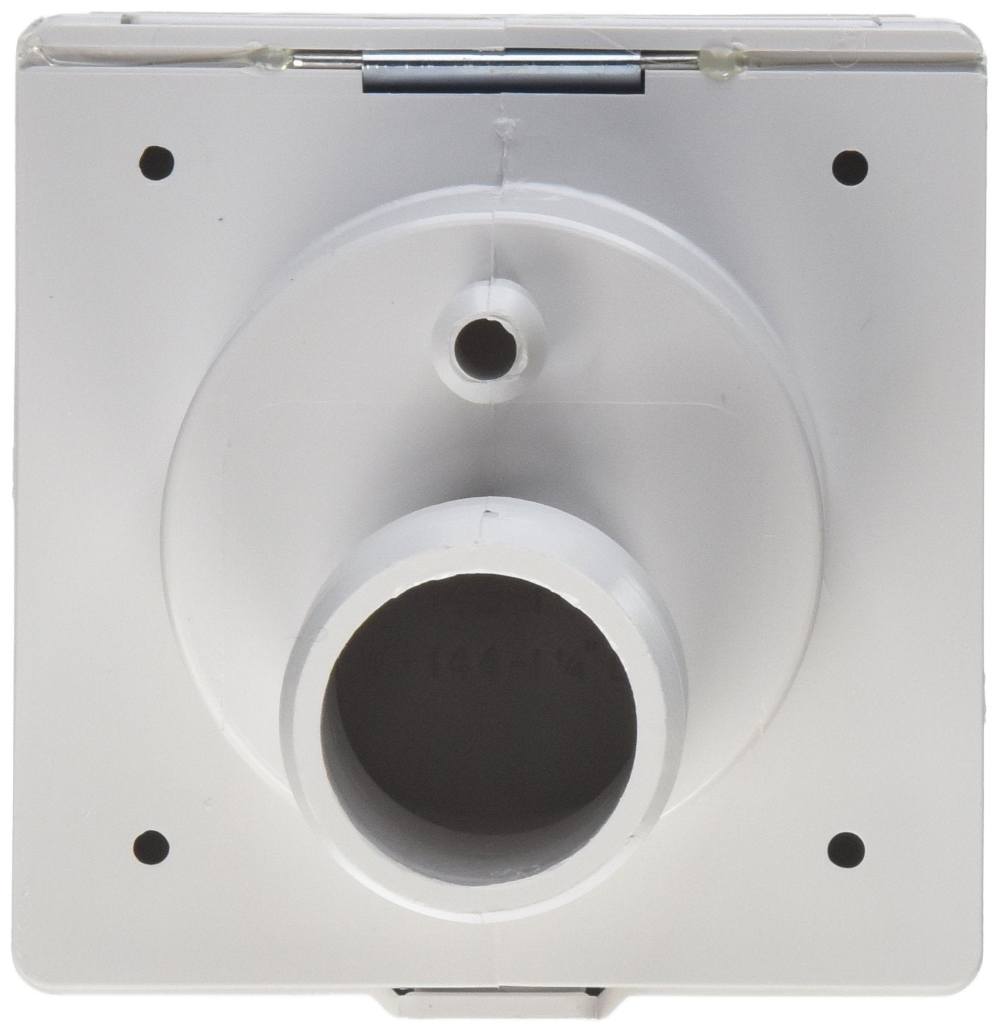 Zebra RV (RT145P Flush Mount Gravity Filler Spout, Polar White