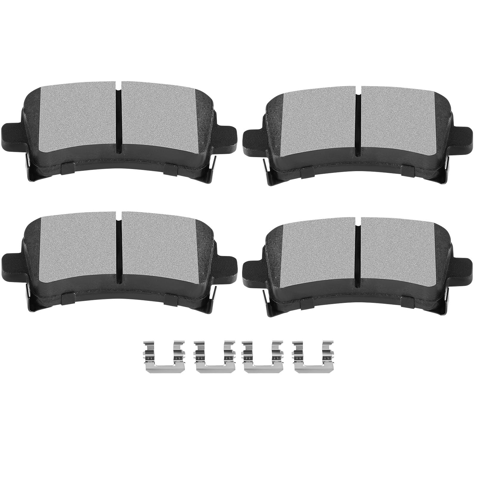 Scitoo D1430 Rear Semi-Metal Brake Pads Sets Fit For Buick Lacrosse/Regal,For Cadillac Xts,For Chevy For Malibu/Impala/Malibu Li
