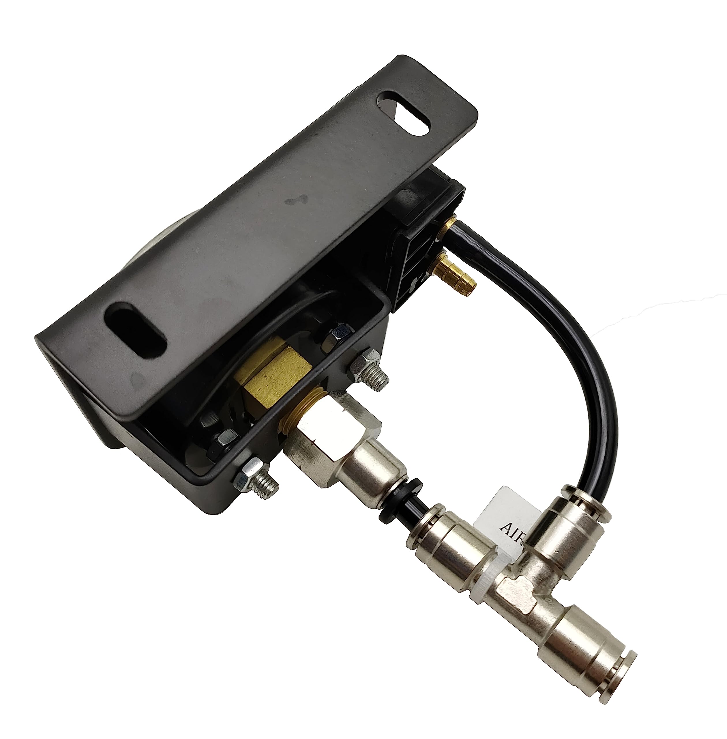 Lhfacc In Cab Single Air Gauge Control Kit With Paddle Switch For Air Suspension Kit