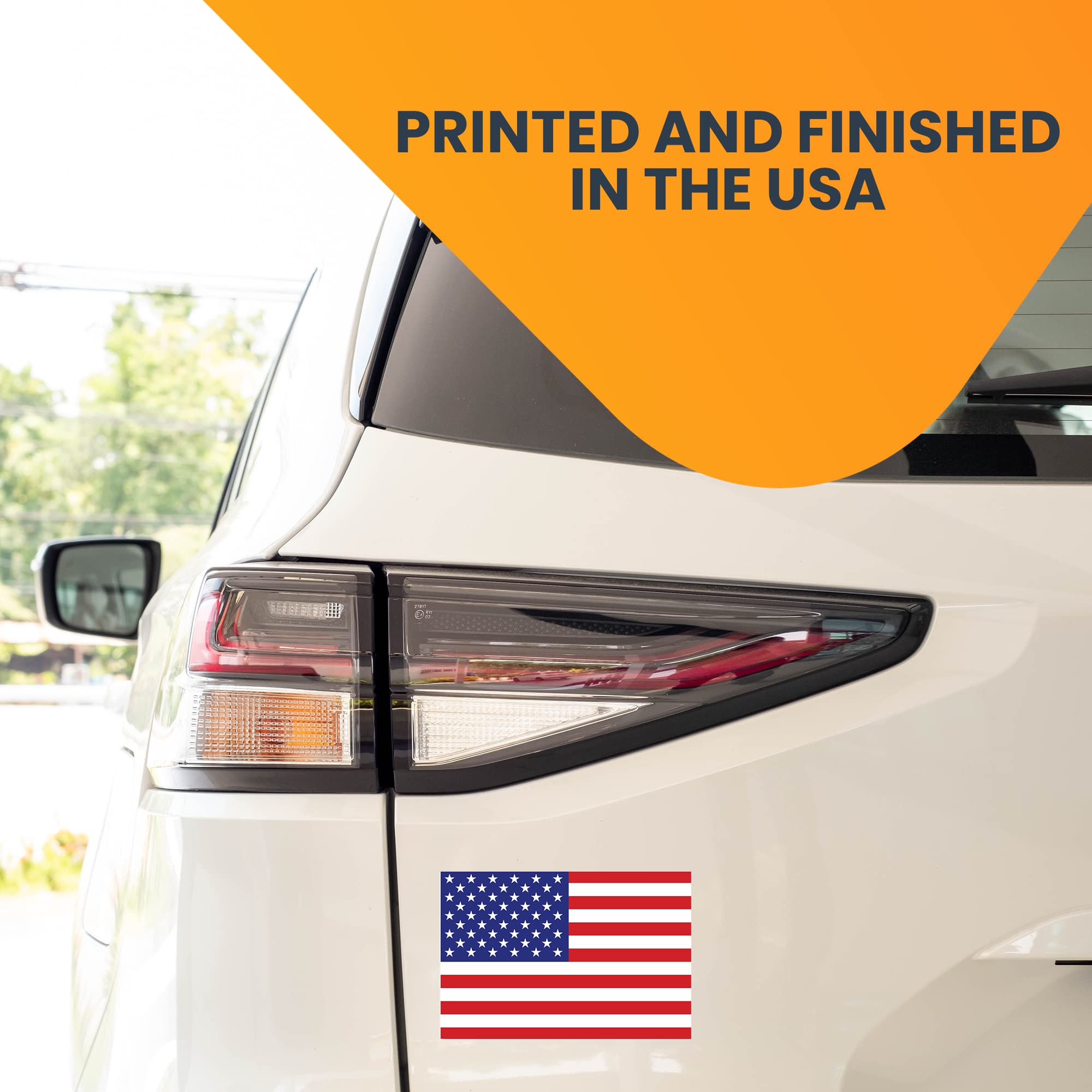 Magnet Me Up American Flag - Heavy Duty Magnetic American Flag (Red, White & Blue - 4'' X 6'') Demonstrate Your Love For Your Co