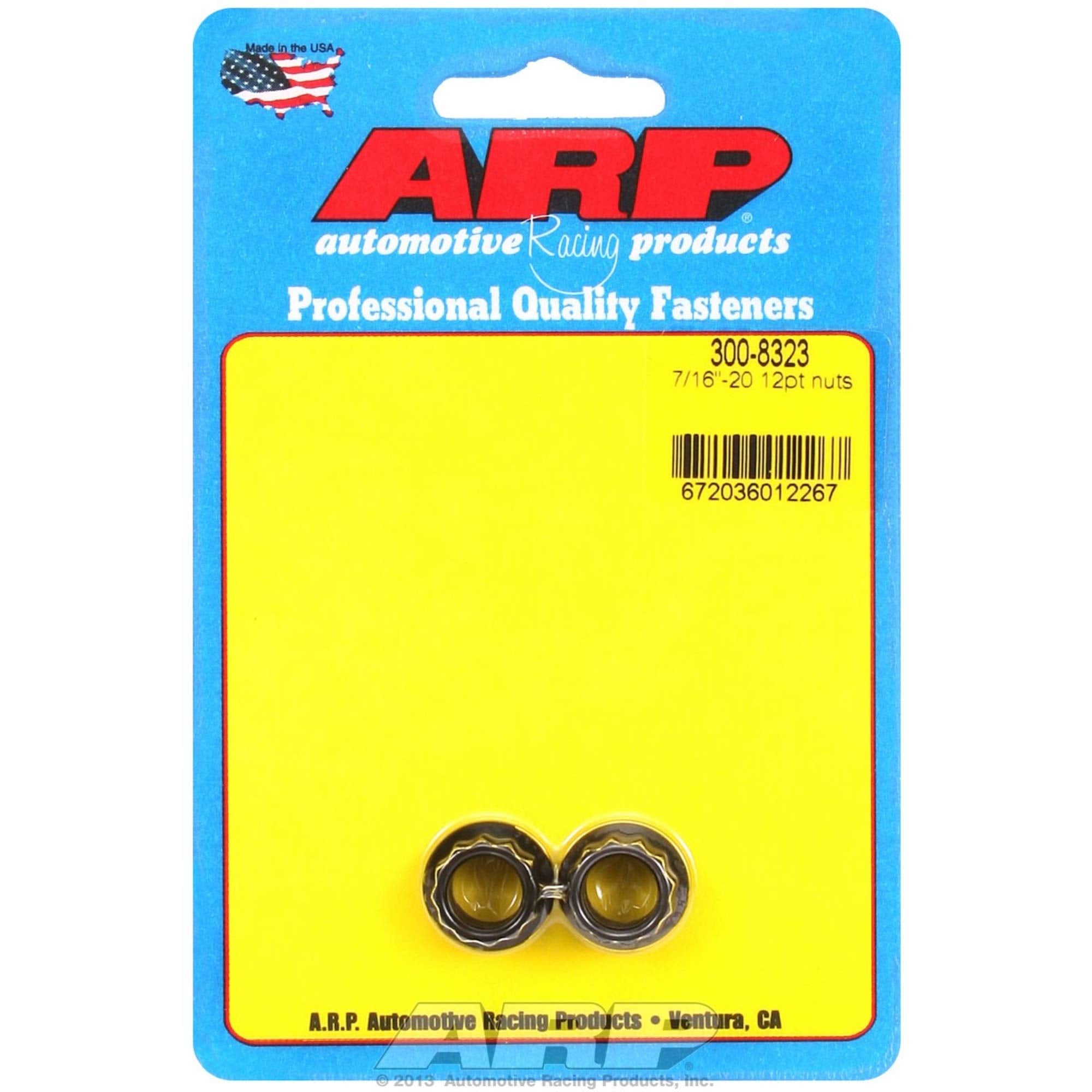 Arp 300-8303 Nut Kit (7/16-20 12 Point)