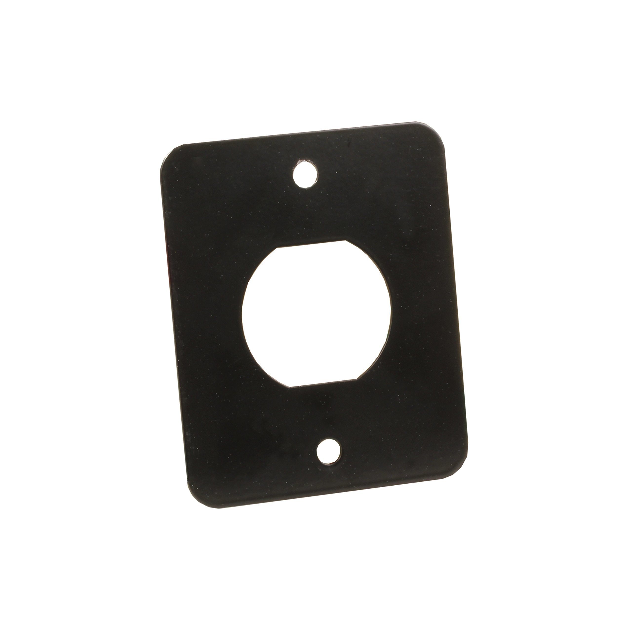 Jr Products 15155 12V/Usb Mounting Plate - Single Port,Black