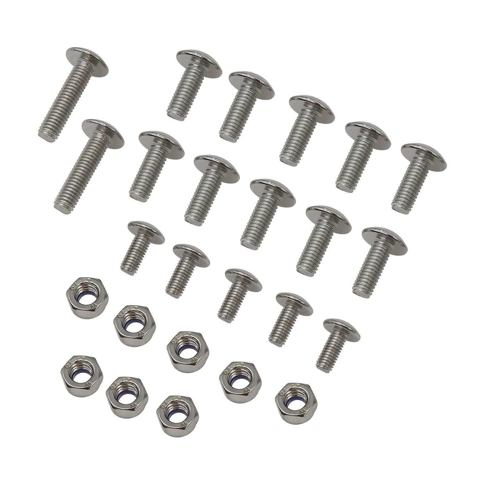 Carbpro 25 Piece For Yamaha Banshee Fender Bolts Screws Nut Mount Kit Plastics Hardware