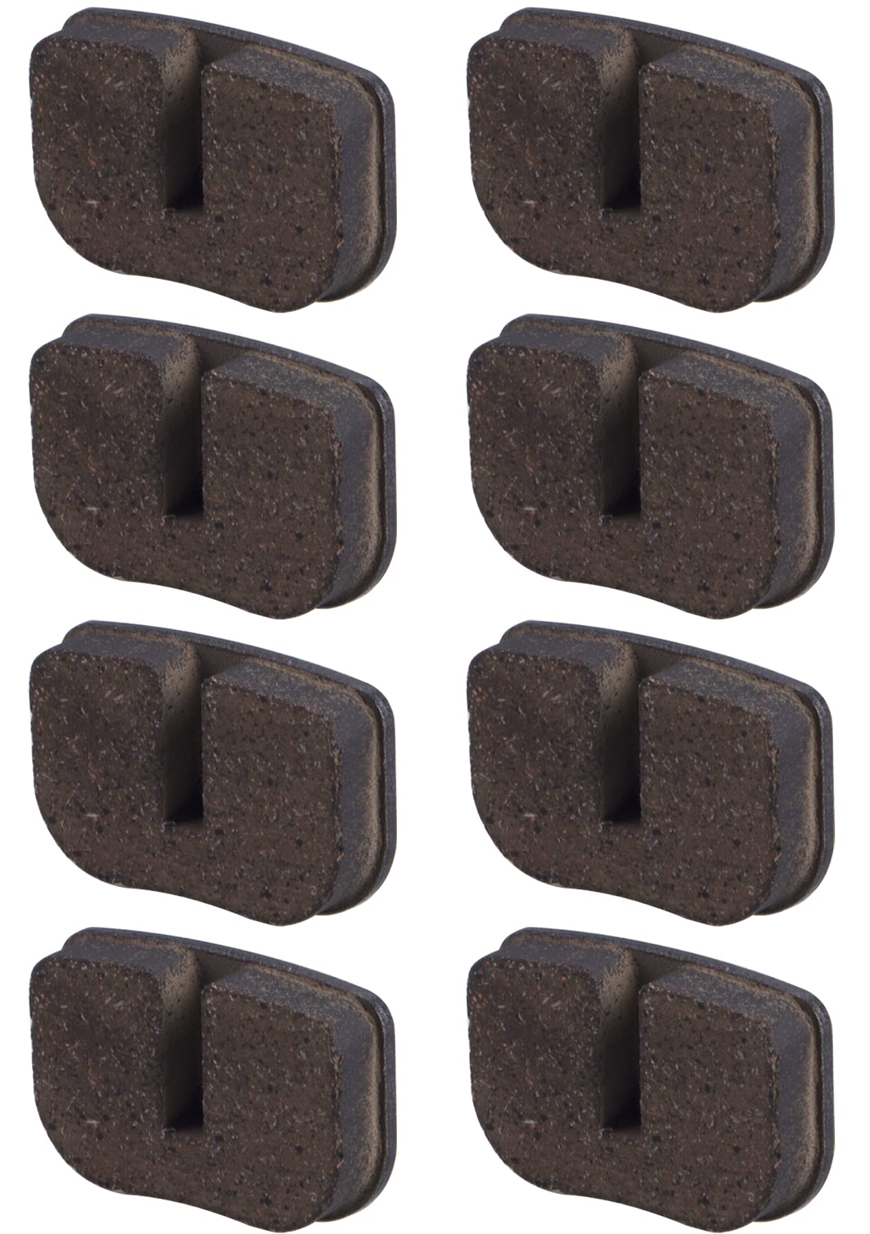 Mwmnu Rear Brake Pads, Brake Pads Compatible With Motovox Mbx10 Mbx11 Mbx-10 79Cc Moto Mm-Bb80 Baja Racer Dirt Bug Motorsports Doodle Bug Ct100U Mini Bike Rear Brake Pad Parts (4 Pack)