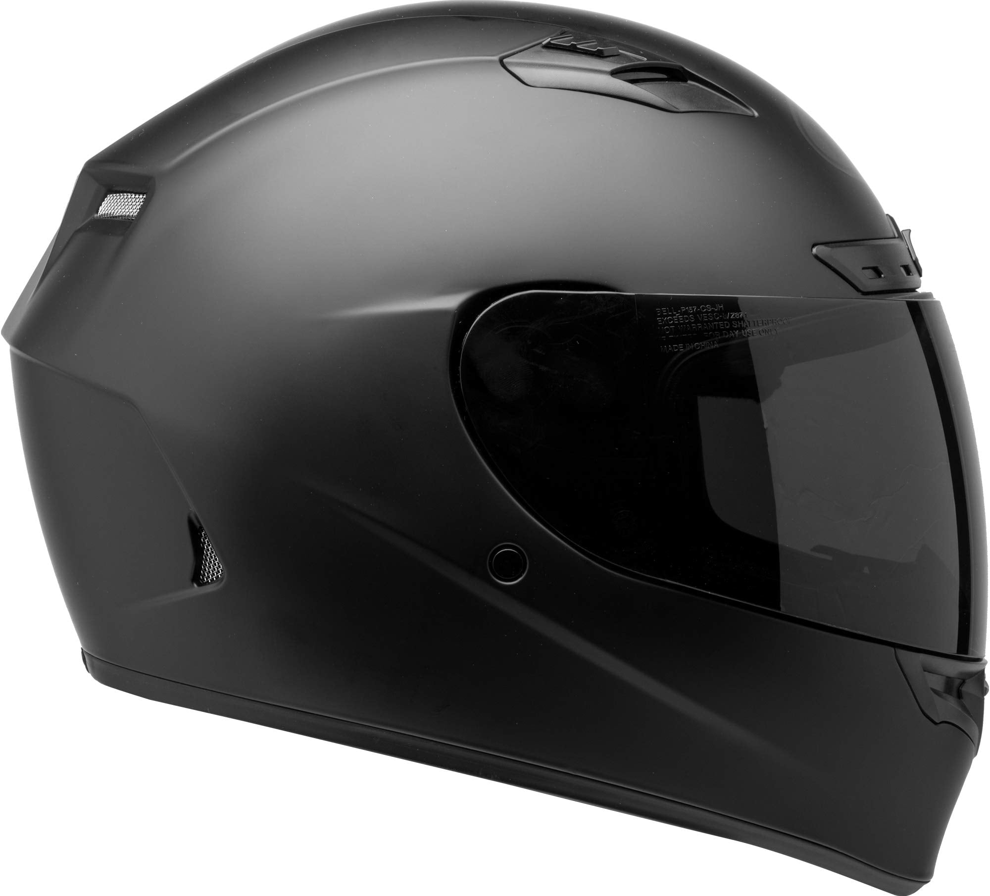 BELL Qualifier DLX Full-Face Blackout Helmet (Blackout Matte Black - 2X-Large)