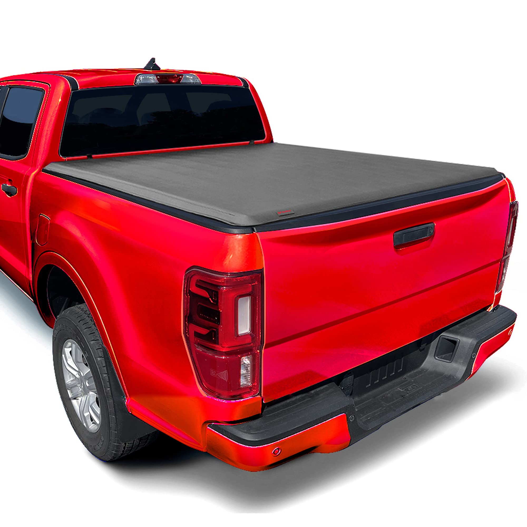 Maxmate Soft Roll-Up Truck Bed Tonneau Cover Compatible With 1982-2013 Ford Ranger; 1994-2010 Mazda B-Series | Fleetside 6' (73') Bed | Tcf169025