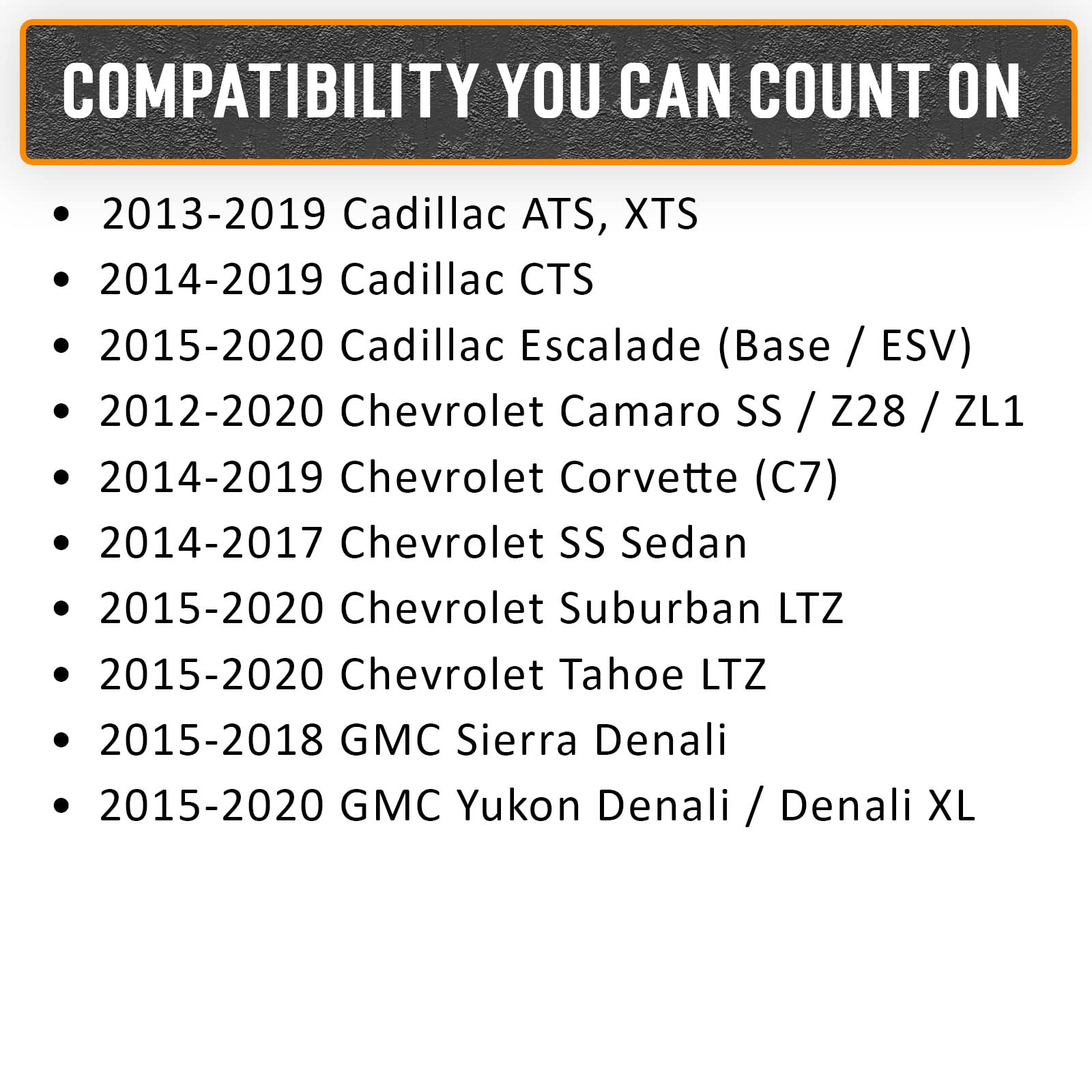 M&P USA GM MagneRide Shock & Ride Height Bypass Kit for 2013-2019 Cadillac, Chevrolet & GMC - Model MPUSA107