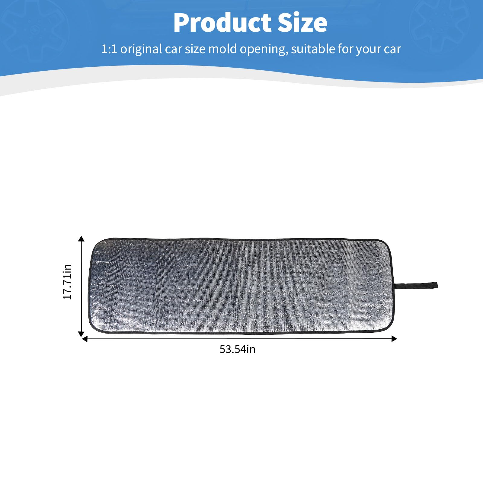 RT-TCZ for Wrangler JL Windshield Sun Shade Front Sun Visor Mat for Jeep Wrangler JL JLU 2018-2024 for Jeep Gladiator JT 2020-2024