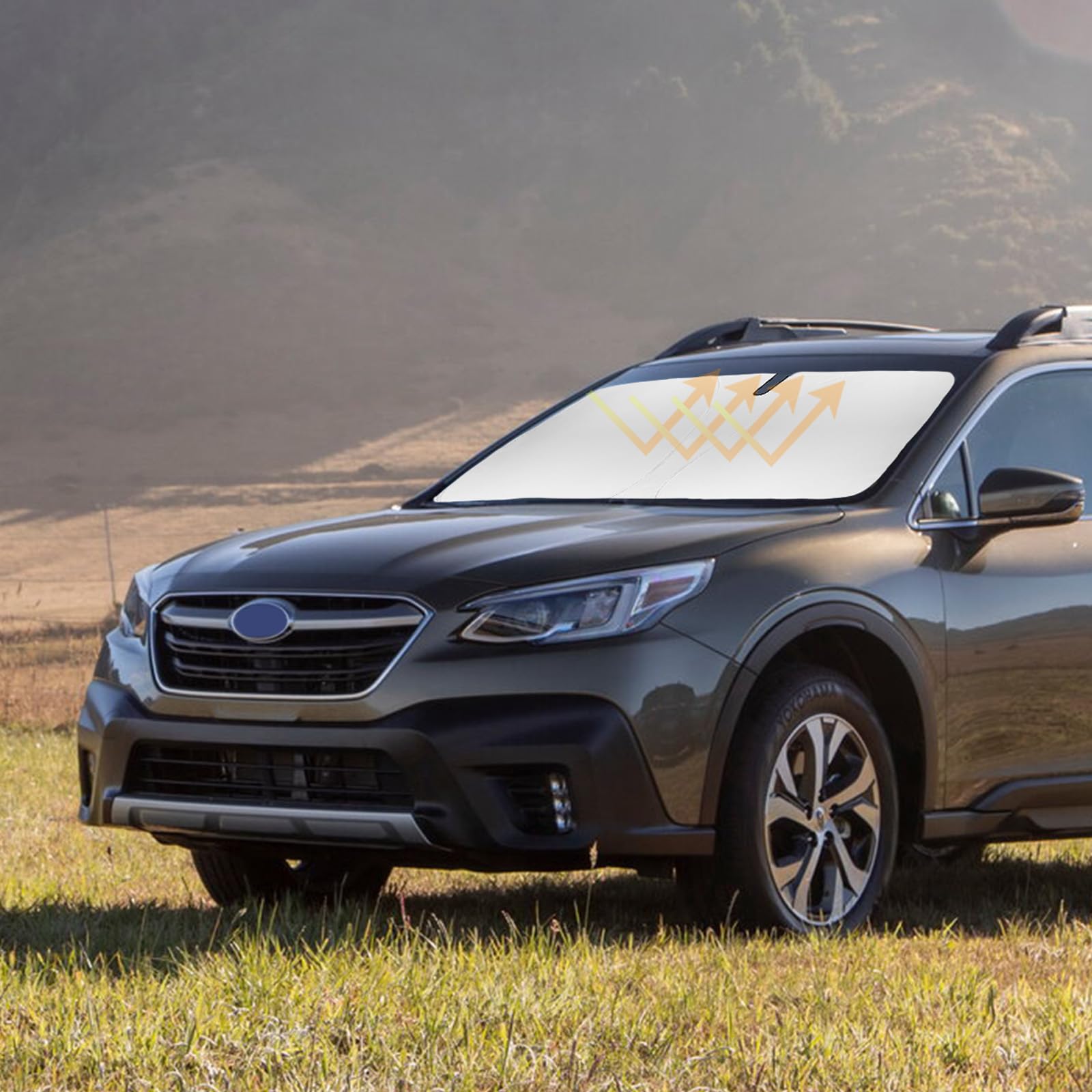 Sun Shade For Subaru Outback 2015-2024 2025 Windshield Sunshade For Outback Suv Accessories Windshield Cover Foldable Front Wind