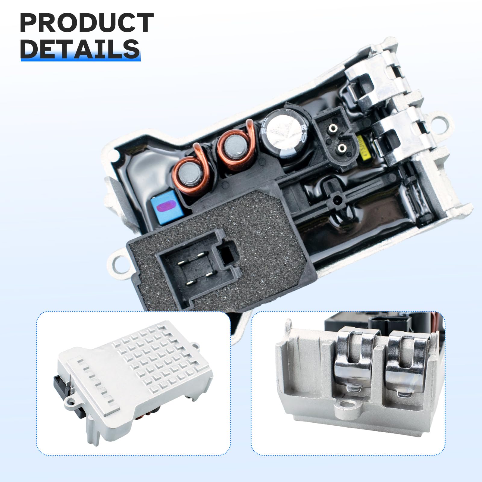 AC Blower Motor Resistor HVAC Heater fit for Mercedes-Benz C240 C280 C320 CLK320 CLK350 CLS500 E320 E350 SLK350 SL500 ML350 G500