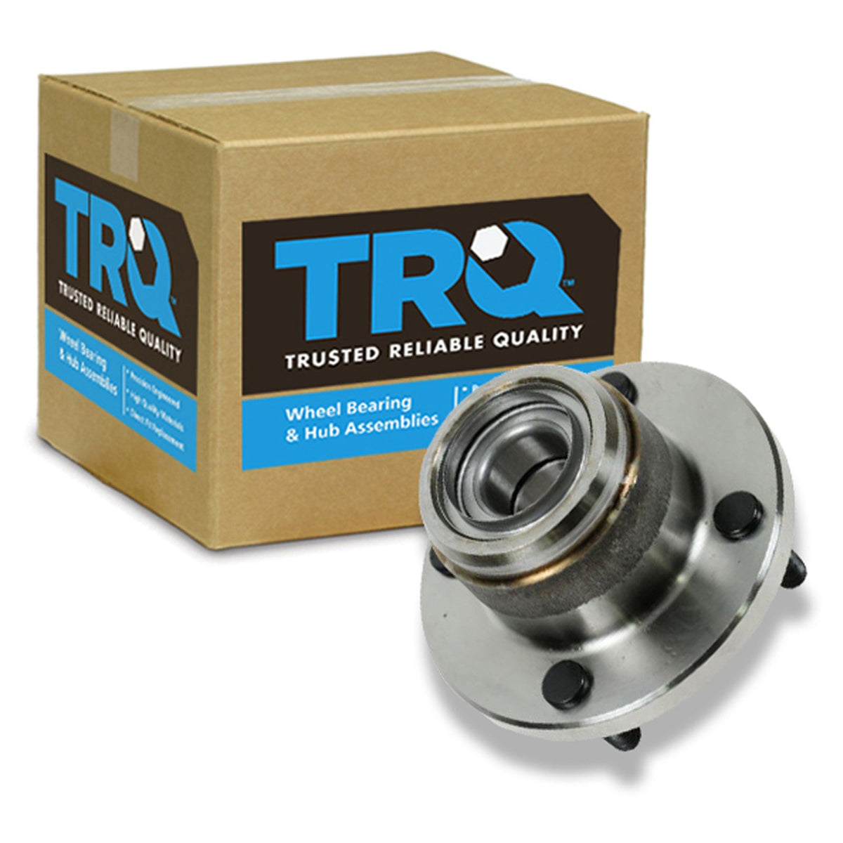 Trq Rear Left Right Wheel Hub Bearing Assembly Driver Passenger Side Compatible With 2001-2007 Ford Focus
