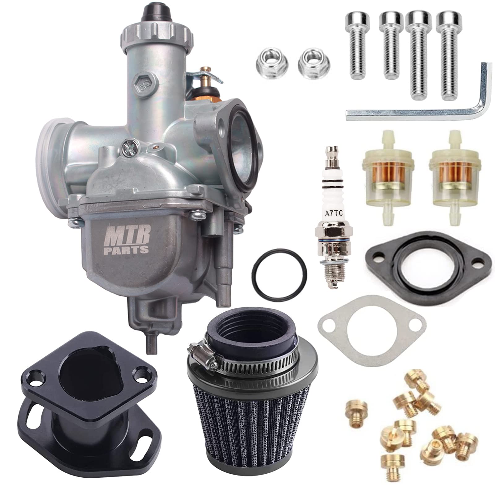 VM22 Carburetor VM22 Predator 212CC 196cc CT200U KT196 Moto Mini Bike Race Go Kart 6.5HP Baja Warrior Heat MB165 MB200 Mini Bike