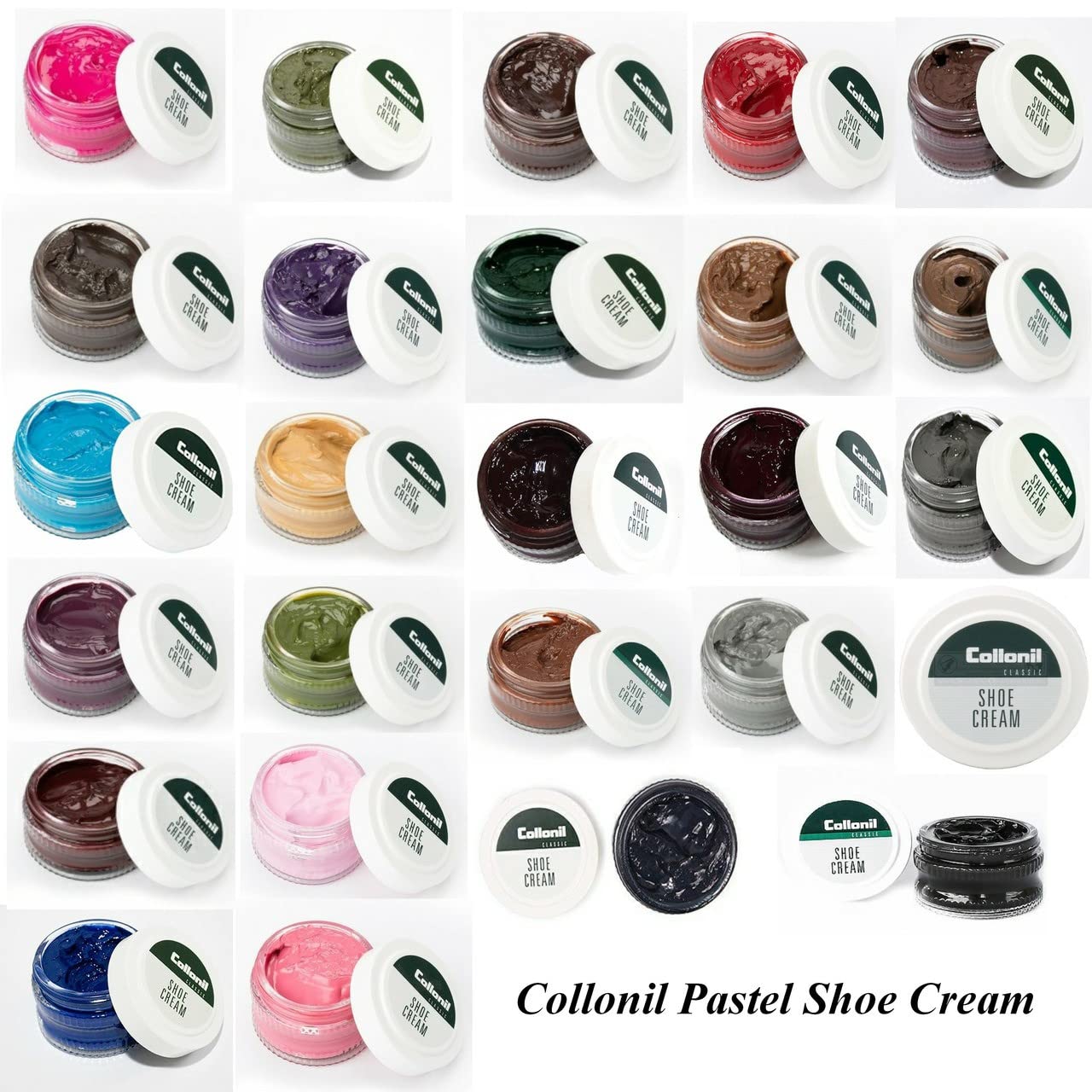 Collonil Light Brown Cream Polish For Smooth Leather Shoes Boots Handbags
