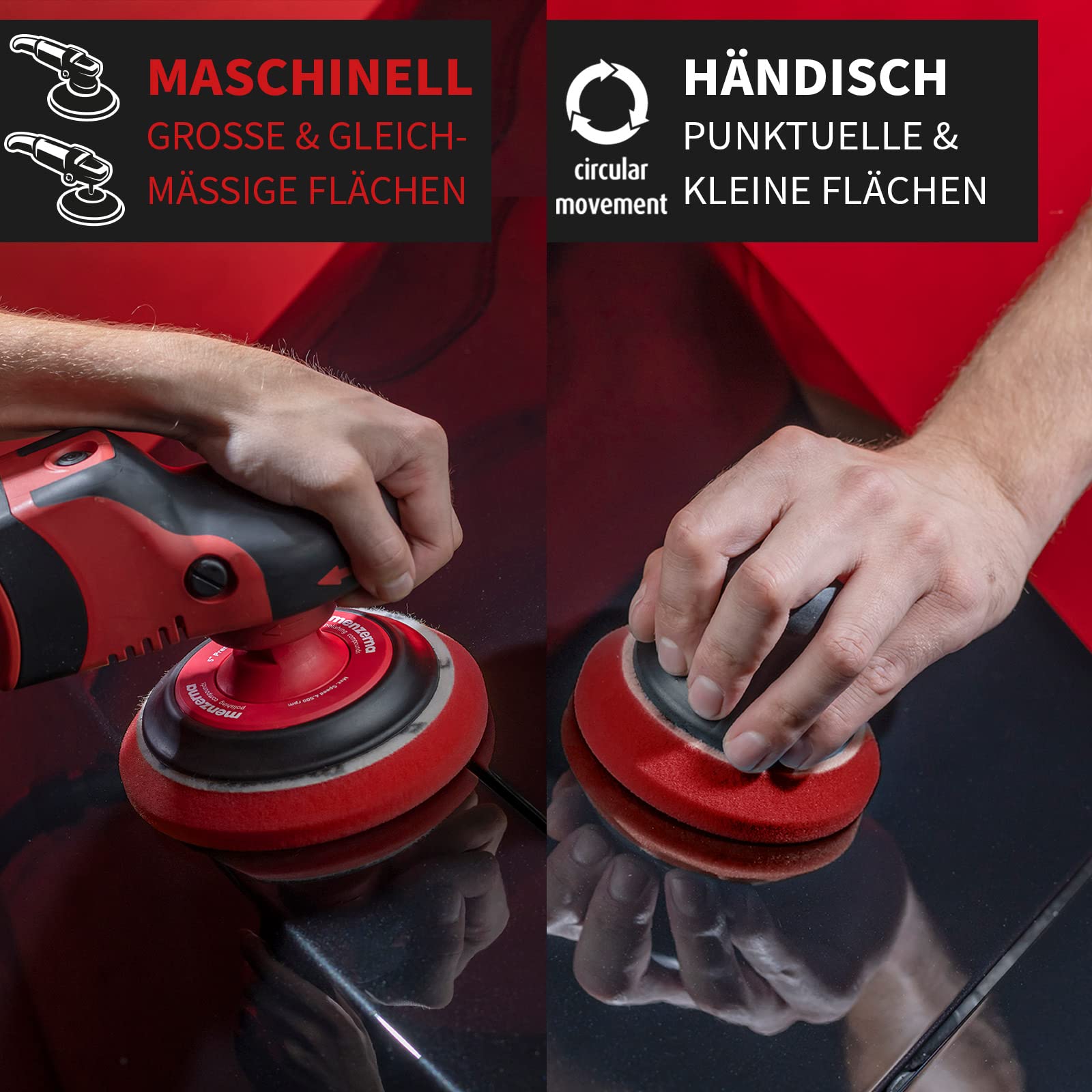 Menzerna Heavy Cut Compound 1000 8 Fl Oz - Car Polish For The Speedy Removal Of Deep Scratches Using Foam Polishing Pads