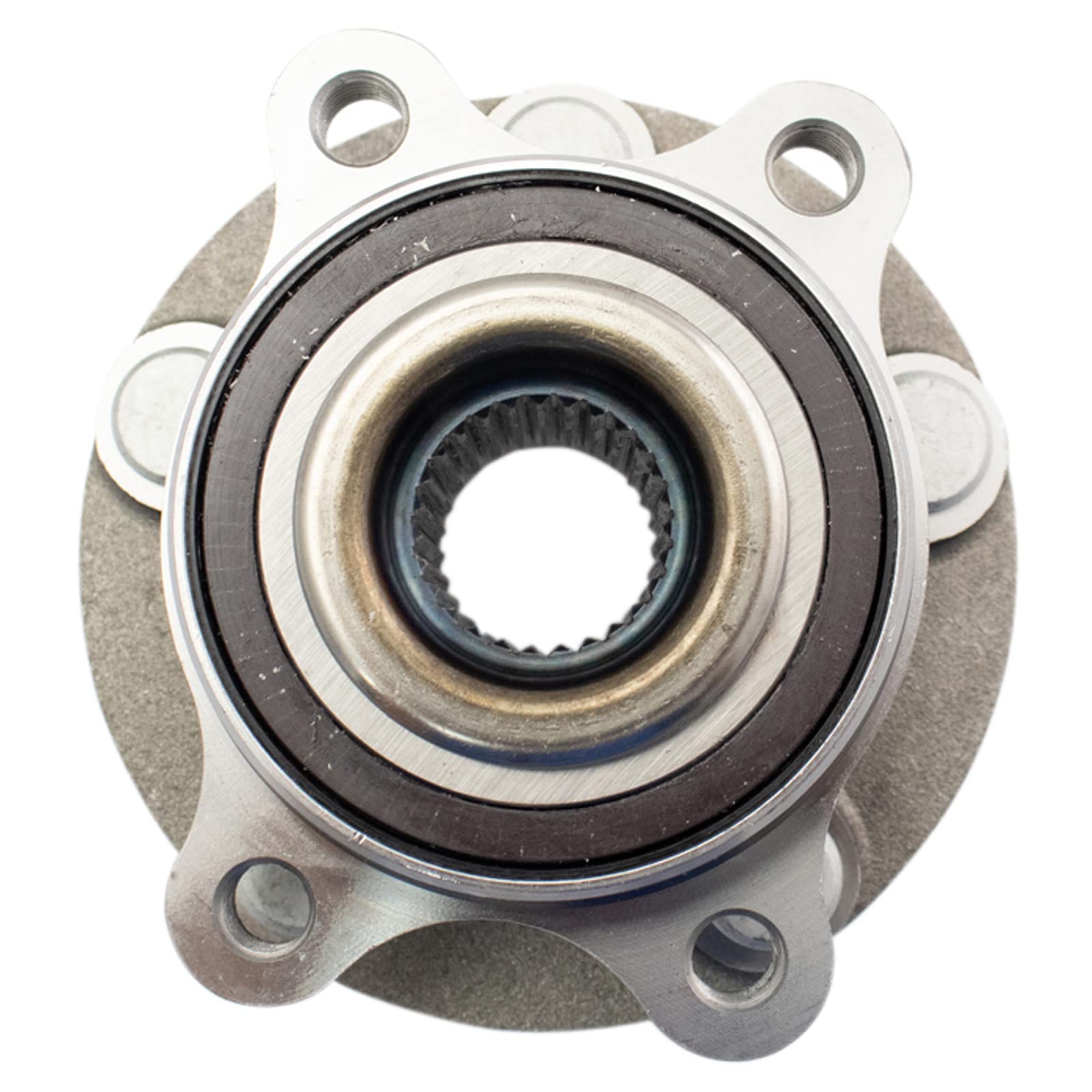 Trq Front Rear Wheel Hub Bearings Assembly Set Compatible With 2015-2023 Ford Edge 2017-2019 Fusion 2017-2020 Lincoln Continenta