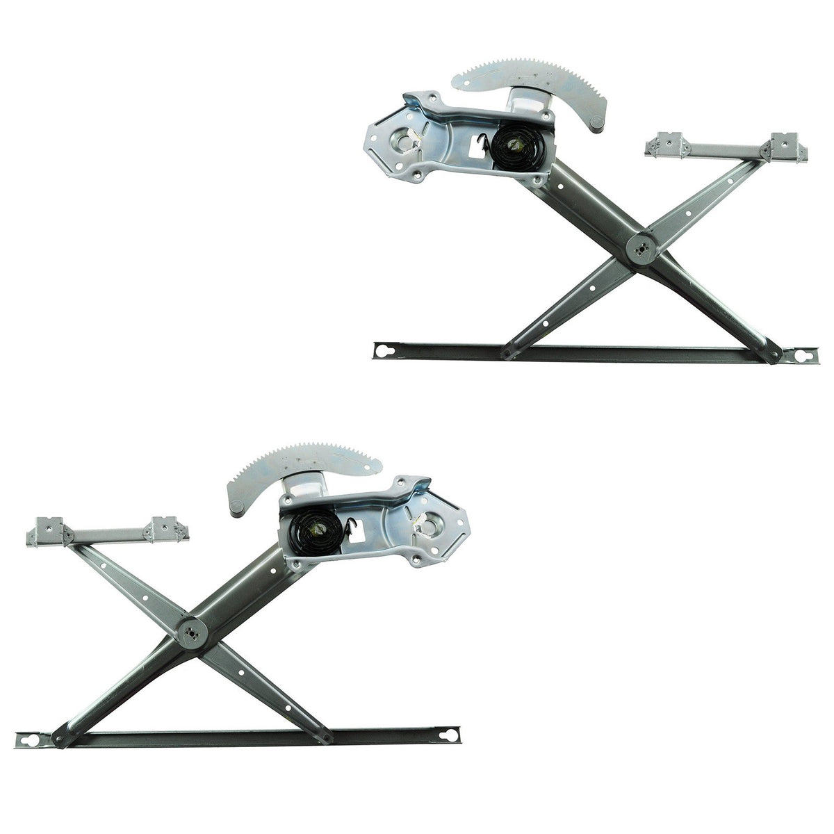 Trq Front Power Window Regulator Set - Compatible With 1994-2001 Dodge Ram 1500, 1994-2002 Ram 2500, 3500