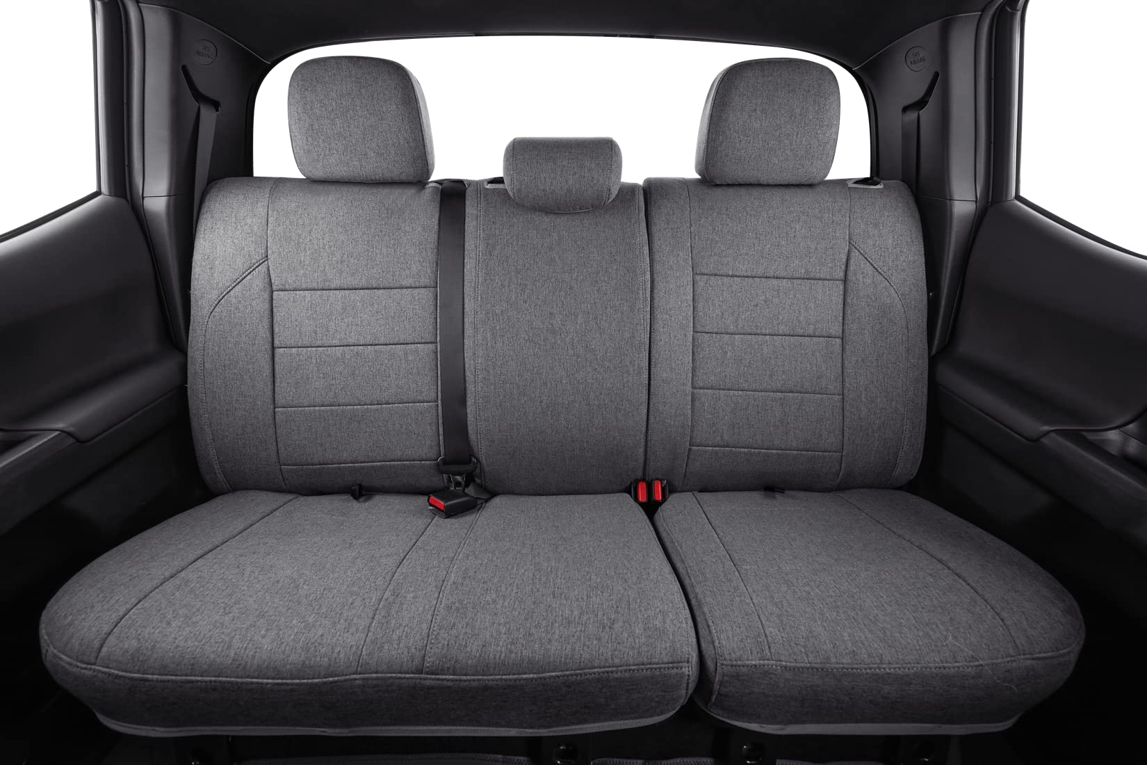 Coverdream Tacoma Hybrid Seat Covers Custom Fit For 2024 2025 Toyota Tacoma Trd Sport,Trd Off-Road,Limited,Trailhunter,Full Cove