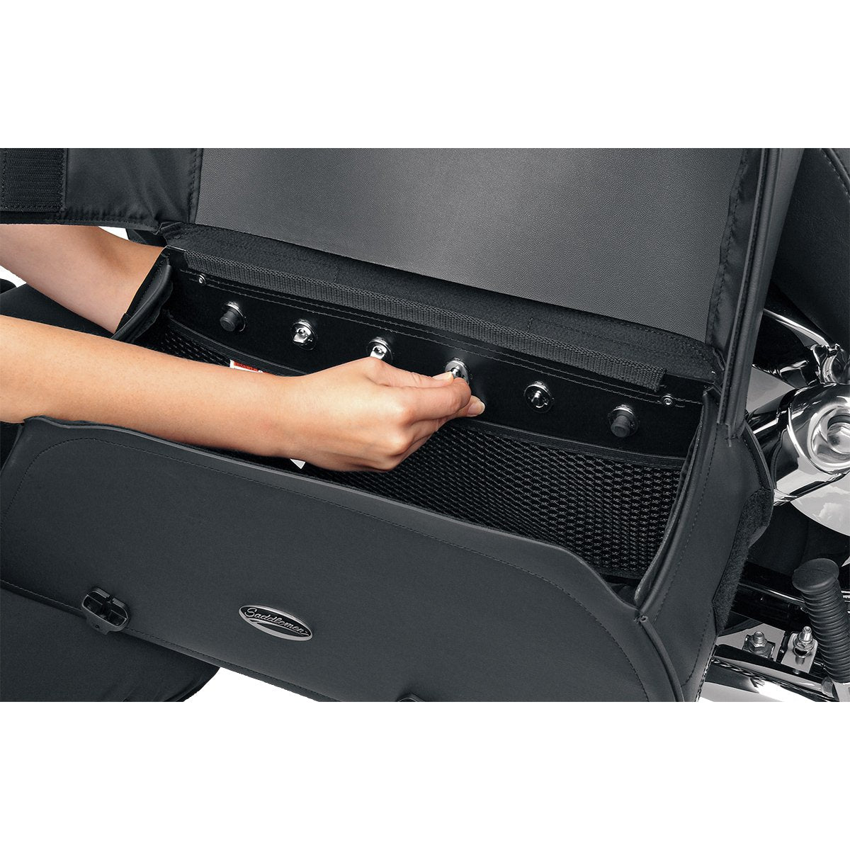 Saddlemen 3501-0307 Large Slant Saddlebag