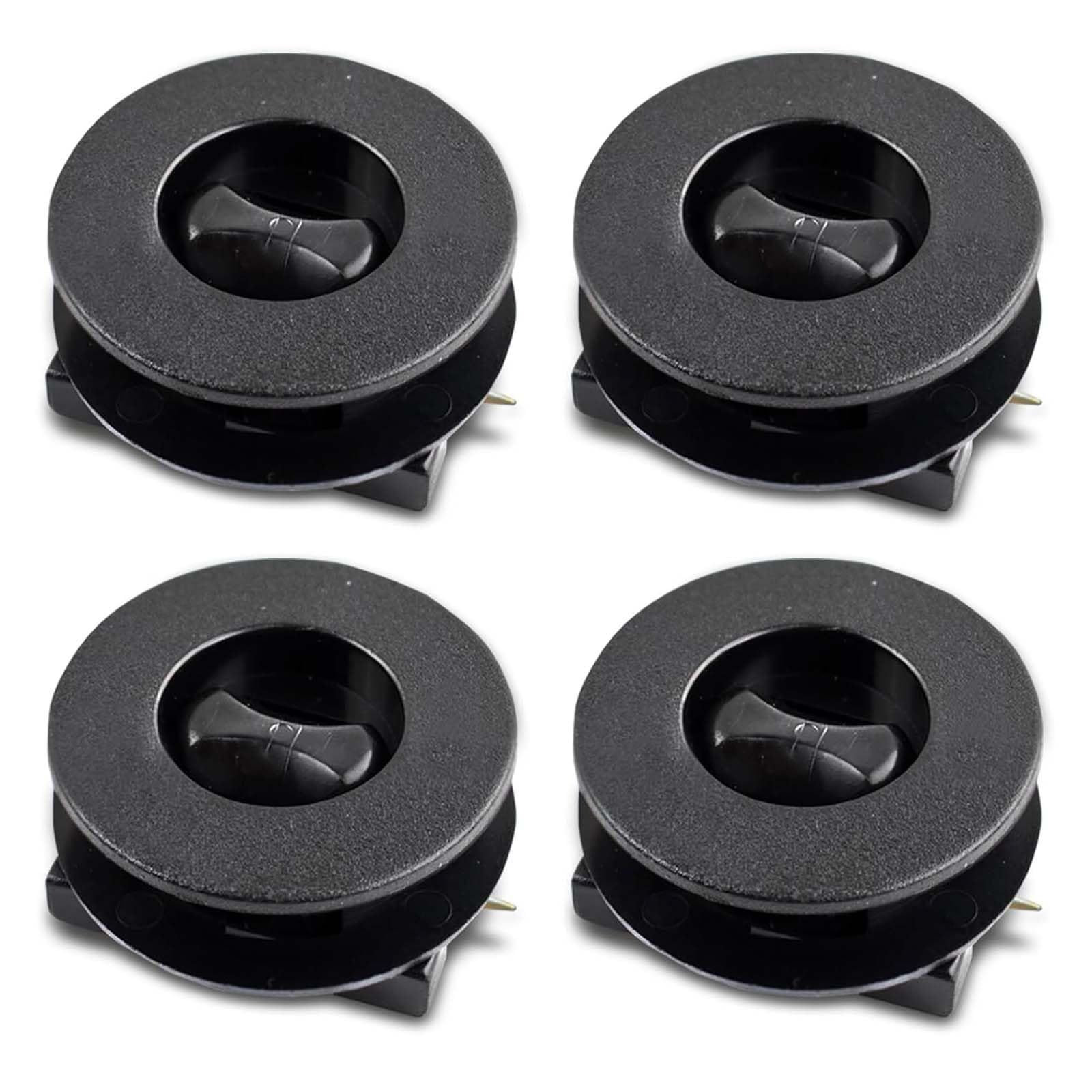 Zikefest 4PCS Car Carpet Fixing Clips, Plastic Carpet Runner, Interior Floor Mat Non-Slip Floor Mat Buckle, Double Layer Foot Pa