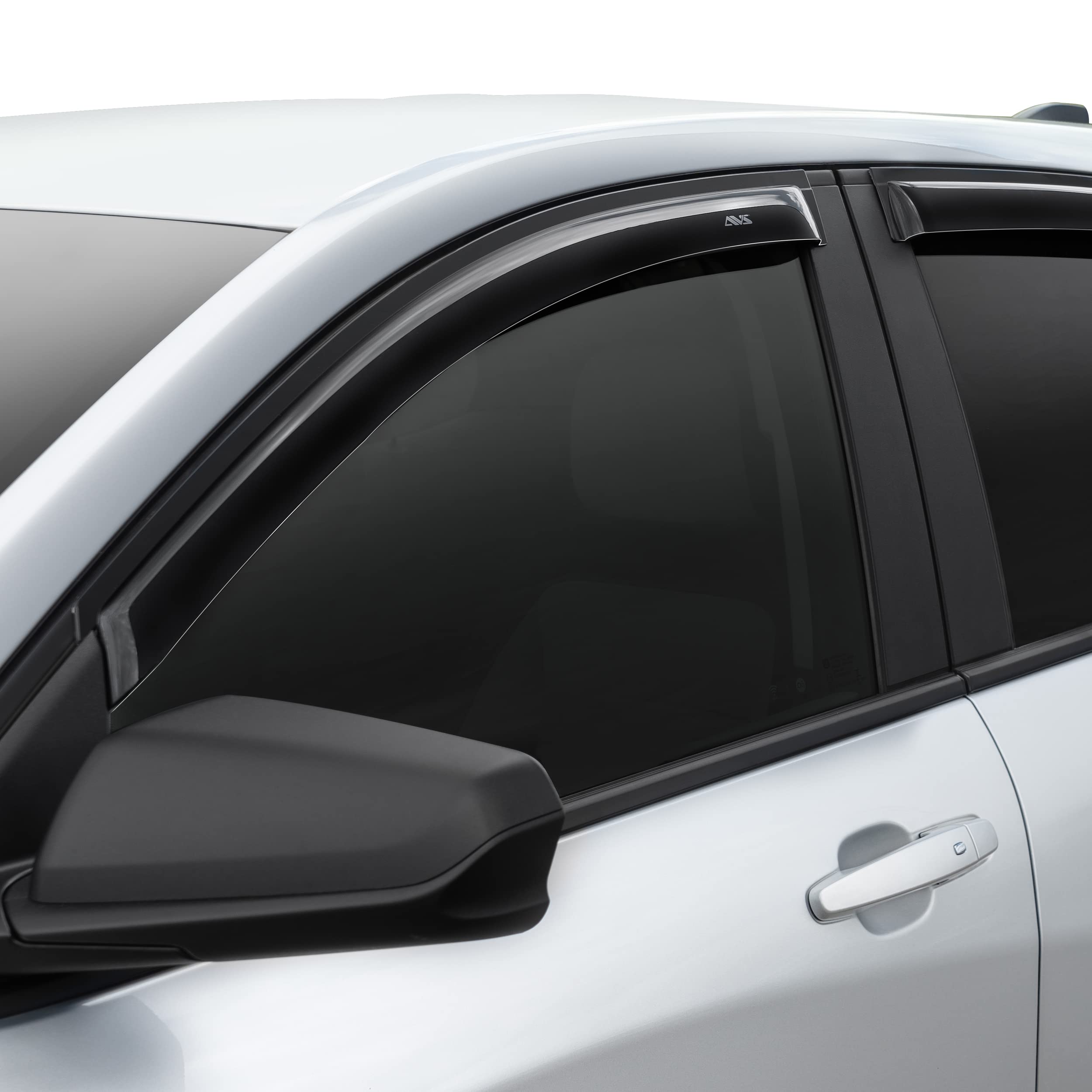Auto Ventshade [Avs Outside Mount Rain Guards For 2016-2020 Kia Sorento, 4 Pcs. | Window Vent Visors - Smoke | 94758