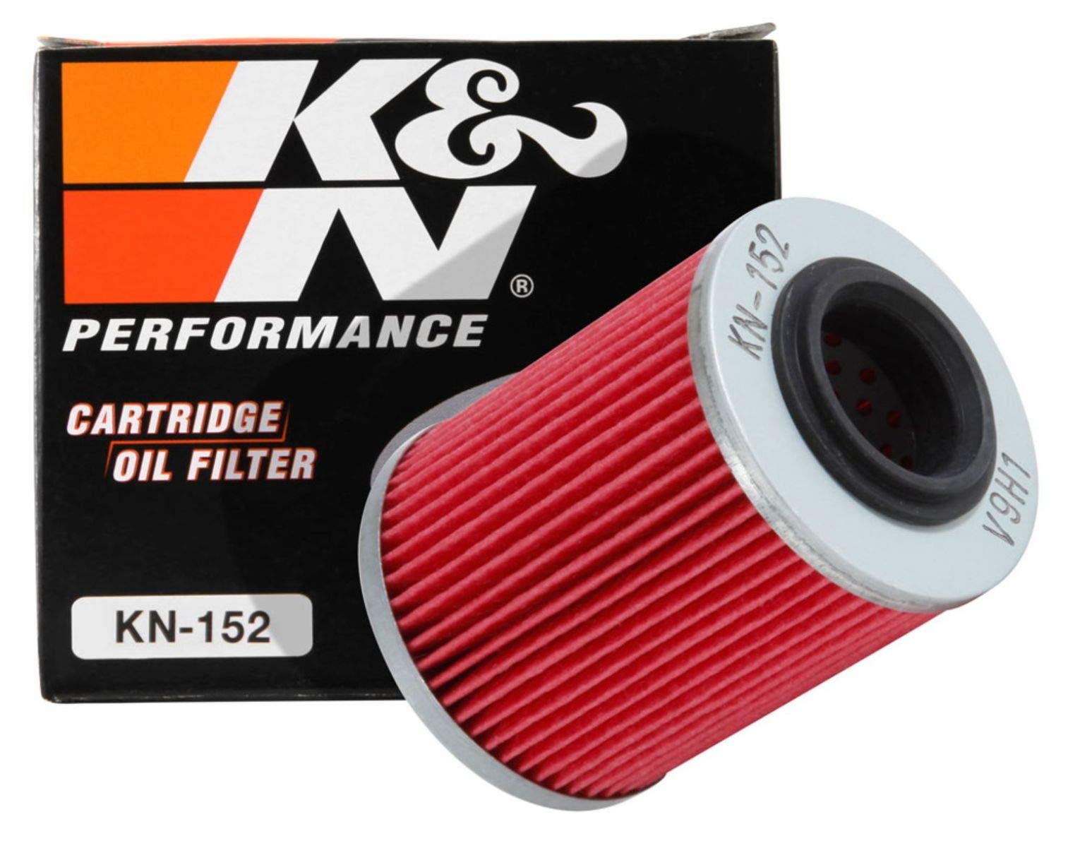 K&N Motorcycle Oil Filter: High Performance, Premium, Designed to be used with Synthetic or Conventional Oils: Fits Select Can-A