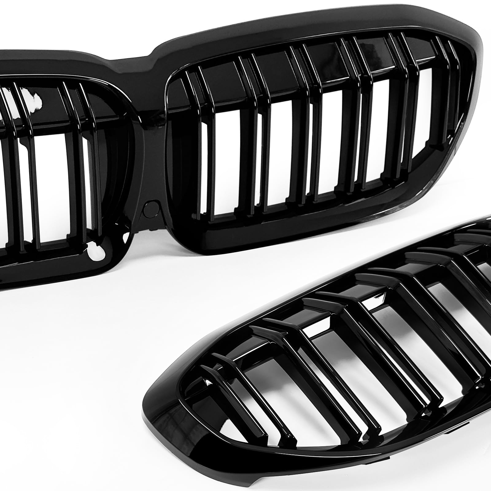 Zealhot G20 Grill Gloss Black Front Kidney Grille For Bmw 2019-2022 3 Series G20 316I 318I 320I 328I 330I 335I 340I (Gloss Black