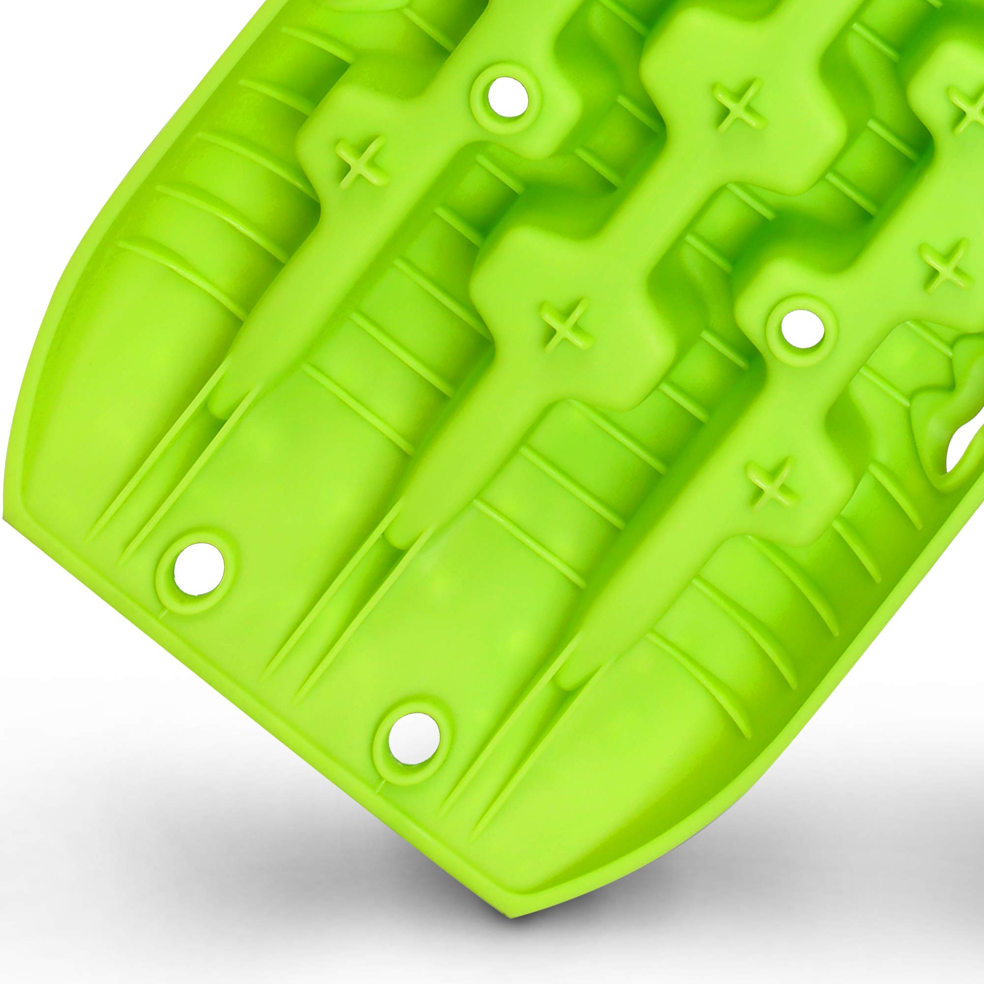 X-BULL New Recovery Traction Tracks Sand Mud Snow Track Tire Ladder 4WD (Peak Green,3gen)