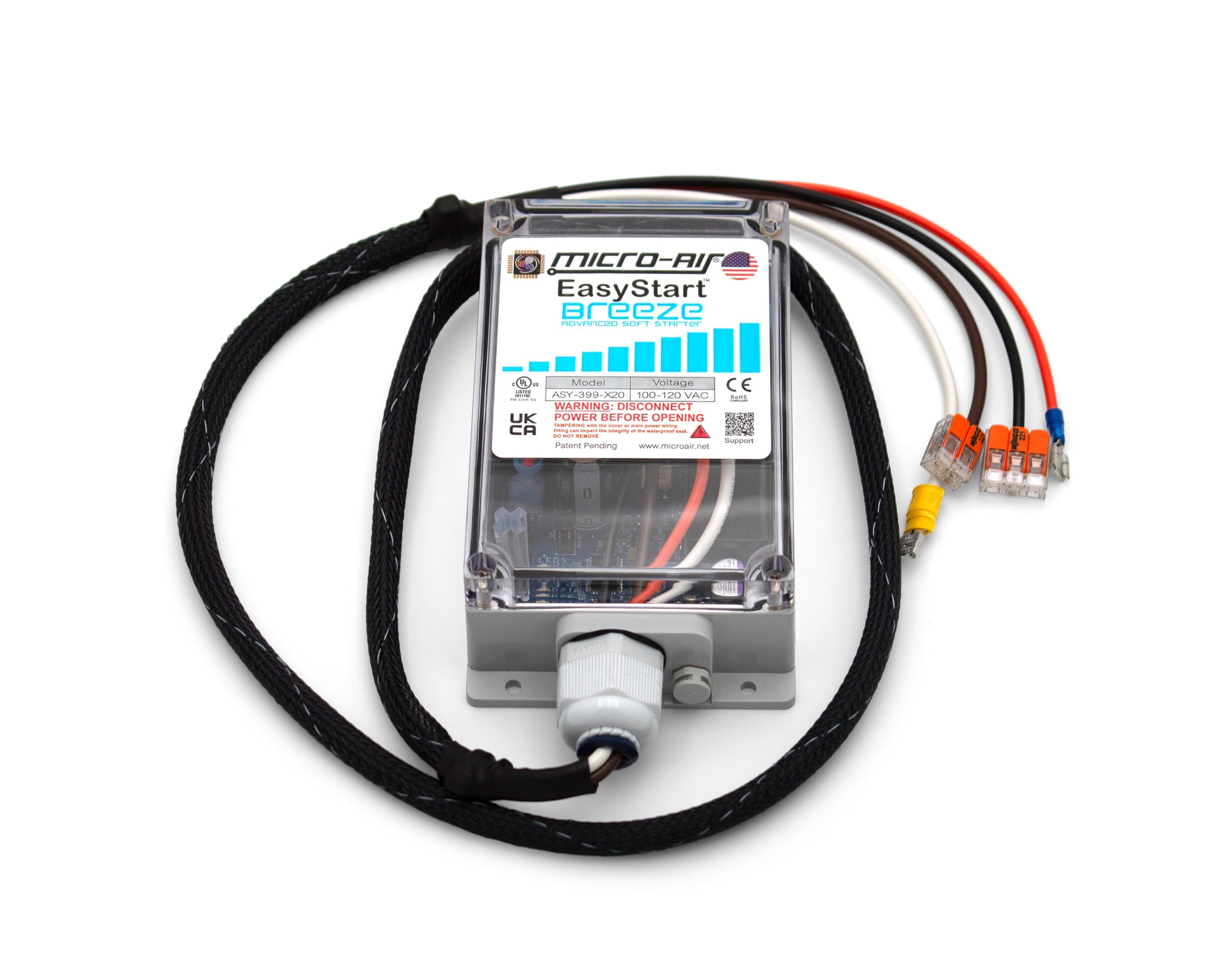 Micro-Air Easystart Breeze 399 - Soft Starter For Rv Air Conditioners - Starter Compressor Unit For Travel Trailers - Soft Start