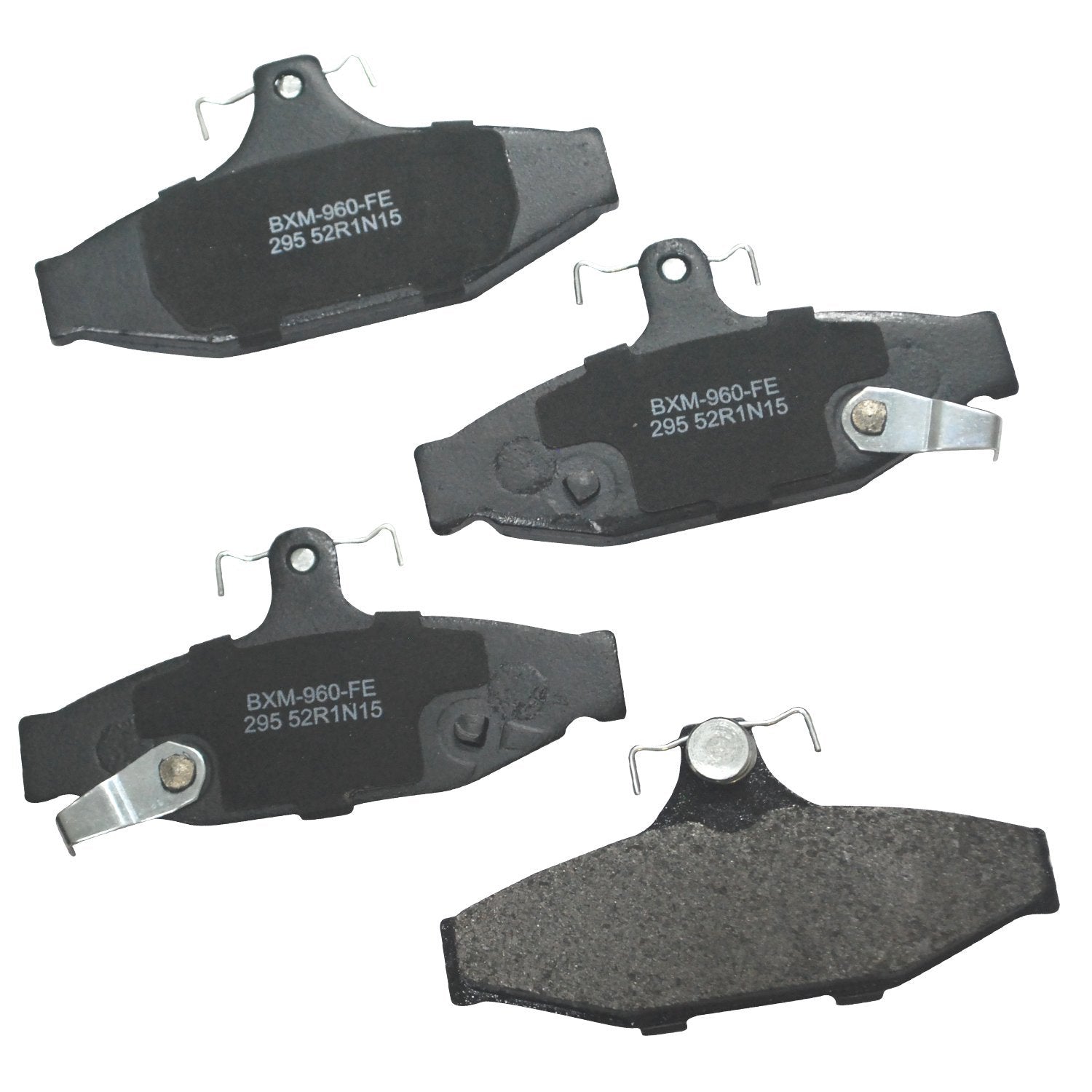 Bendix Premium Sbm295 Semi-Metallic Rear Brake Pads For Chevrolet Corvette 1987-1986