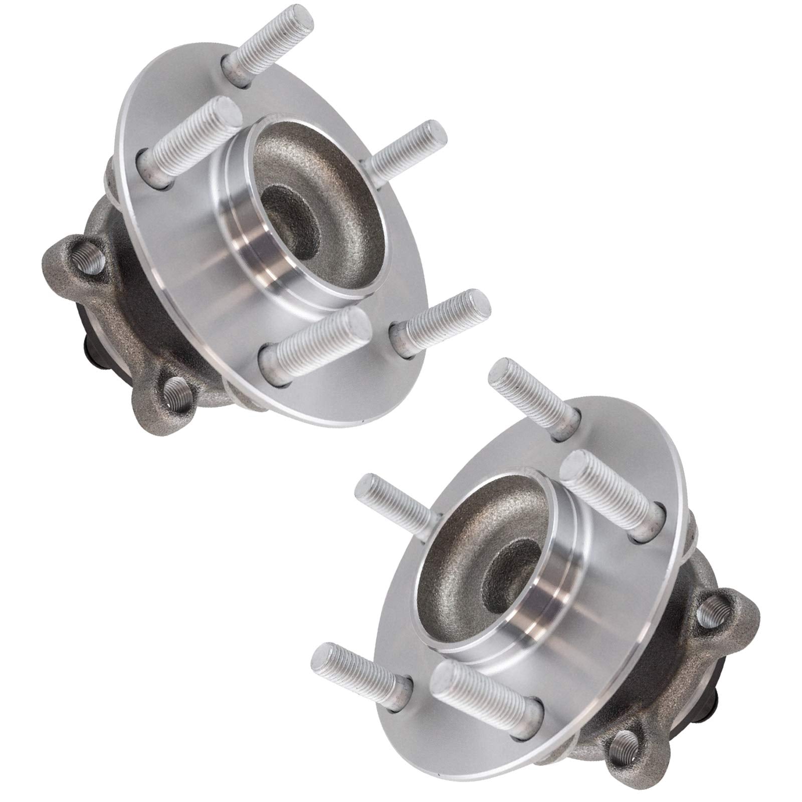 Trq Rear Wheel Hub Bearings Assembly Set Compatible With 2014-2018 Mazda 3