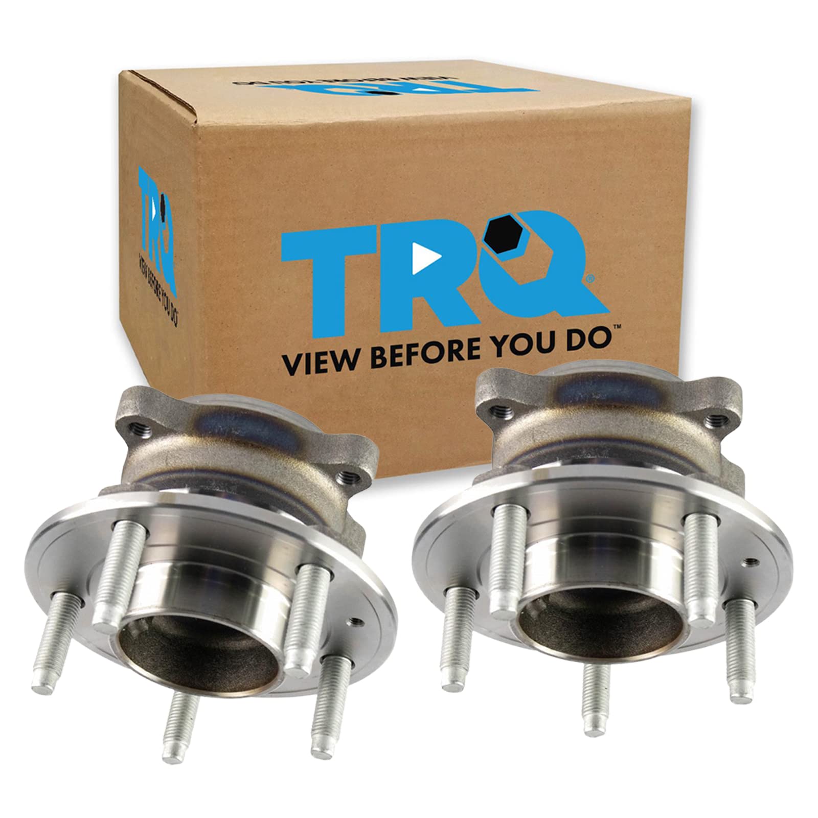 Trq Rear Wheel Hub Bearings Assembly Set Compatible With 2013-2017 Buick Verano 2014-2015 Chevrolet Cruze 2013-2015 Volt