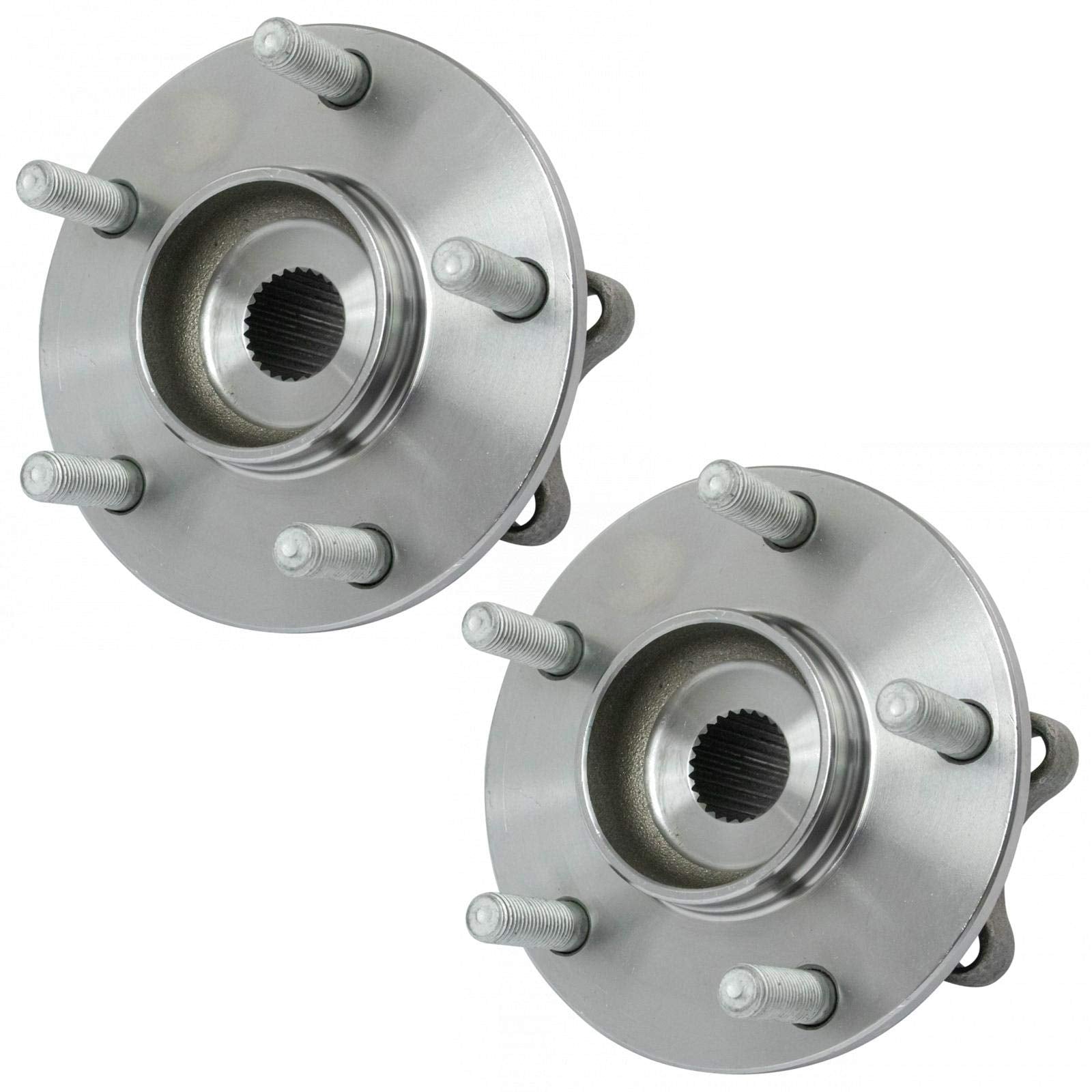 Trq Rear Wheel Hub Bearings Assembly Set Compatible With 2018-2020 Mitsubishi Eclipse Cross 2014-2020 Outlander Outlander Phev 2