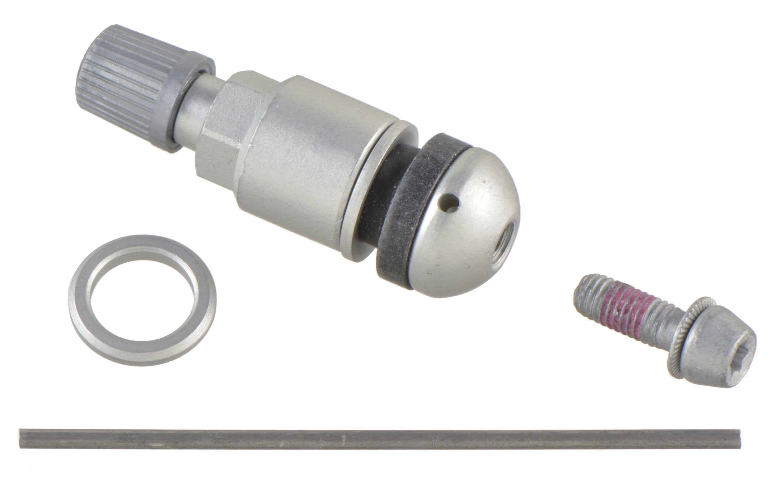 Schrader 20037 Tpms Service Pack Silver Insert Fits Audi Bmw Hyundai Kia Mercedes Porsche Vw, Single Unit