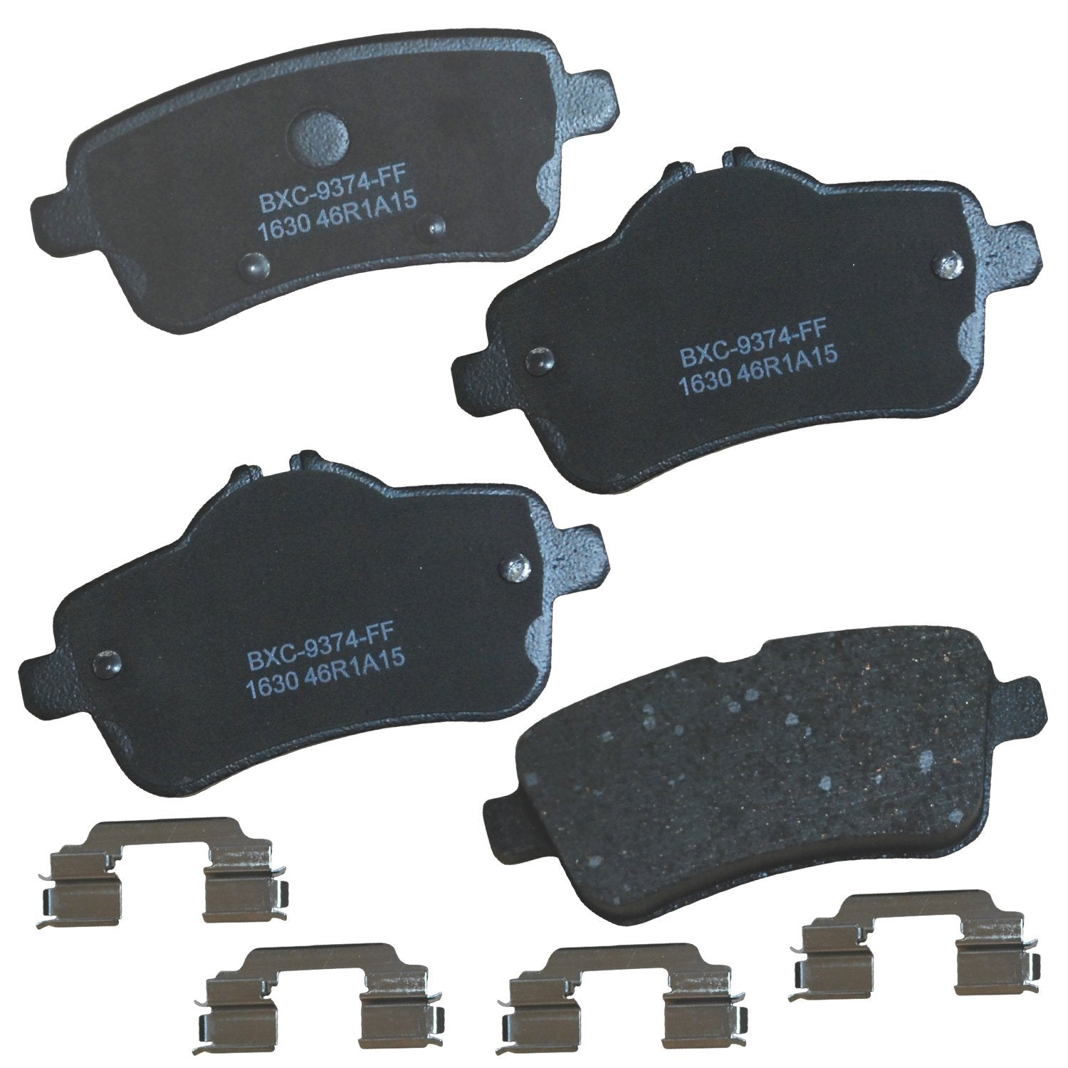 Bendix Premium Sbc1630 Rear Brake Pads For Benz A45,A45 Amg,Cla45 Gl350,Gl450,Gl500,Gl550,Gla45 Gle43 Gle63 Amg S,Gle300D,Gle350