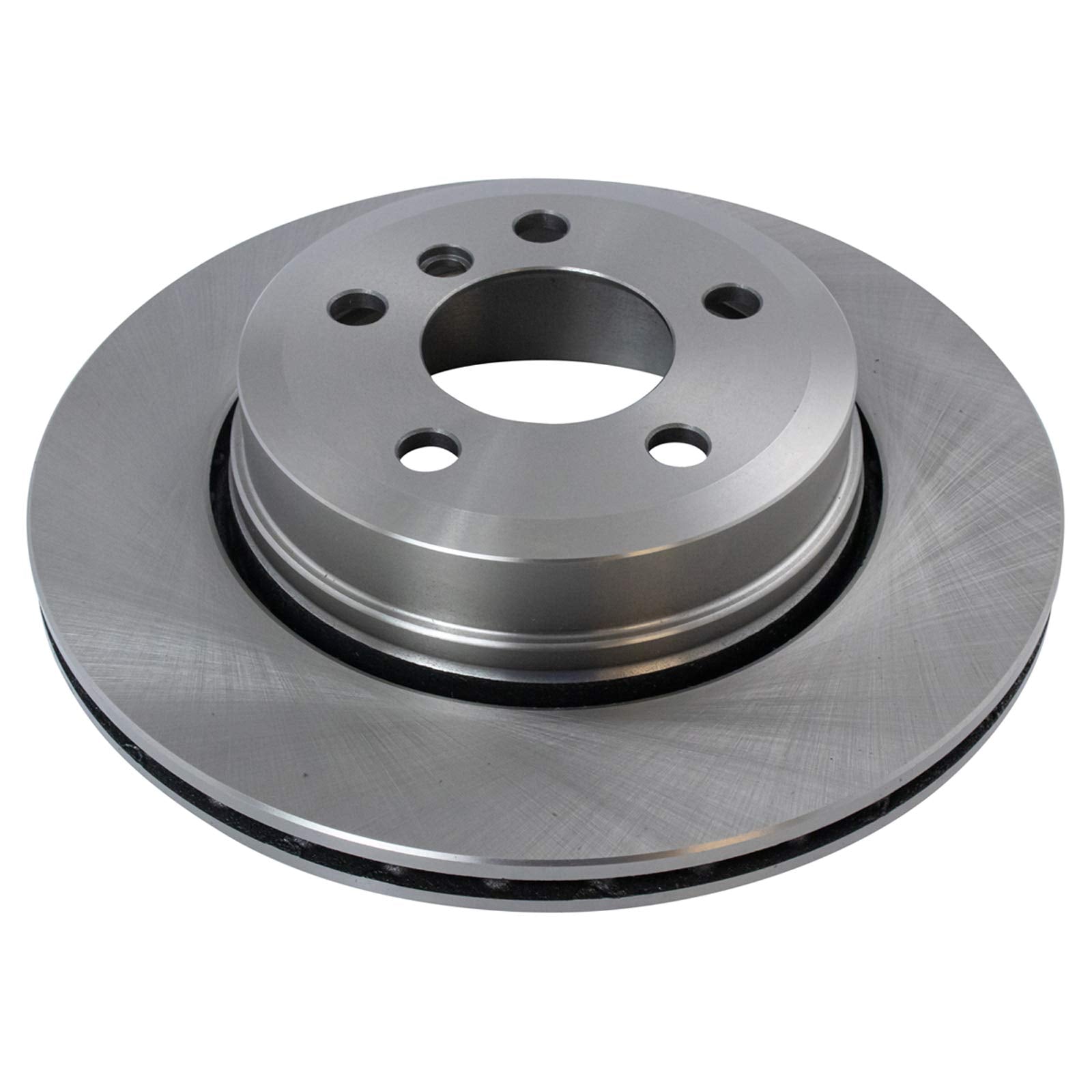 TRQ Rear Brake Pad & Rotor Kit Brake Pads Brake Rotor Ceramic Compatible with 2004-2010 BMW X3