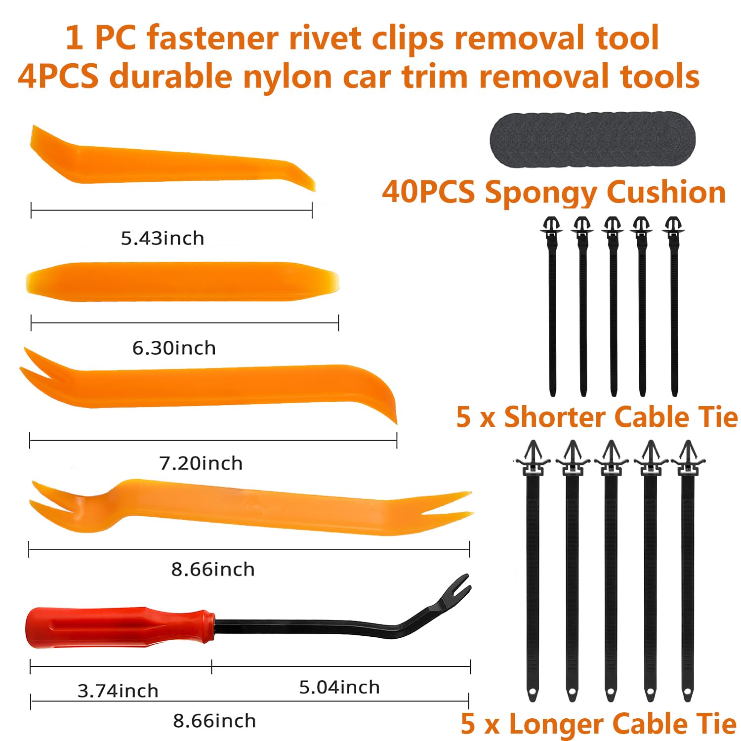 Car Push Retainer Clips 24 Most Popular Sizes Fasteners 855 Pcs Automotive Plastic Clips Auto Push Pin Rivets Set With 10 Cable