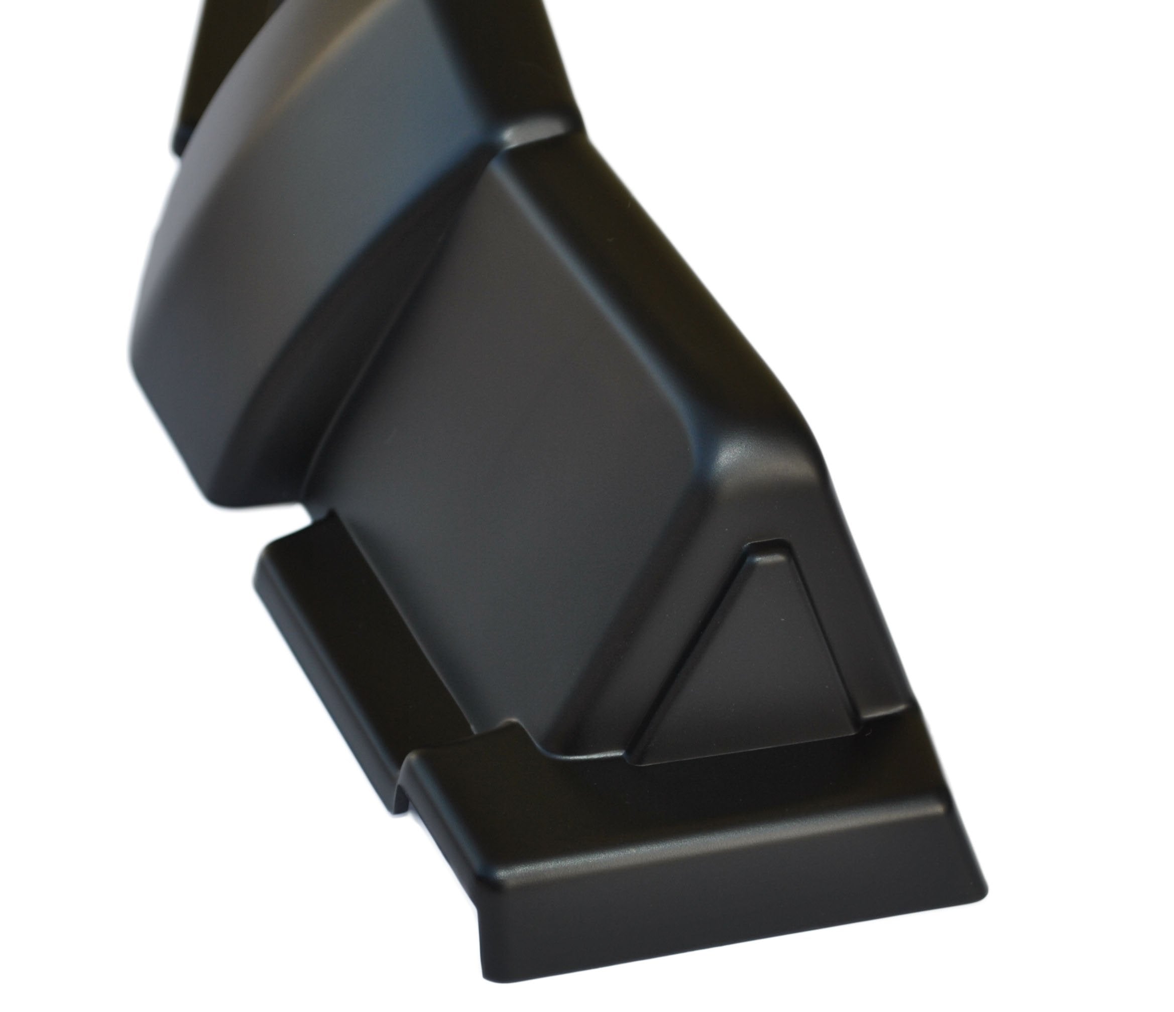 Custom Install Parts Radio GPS Media Console Sun Visor Shade Cover - Black, Plastic, Compatible with Polaris Slingshot 2015-2017