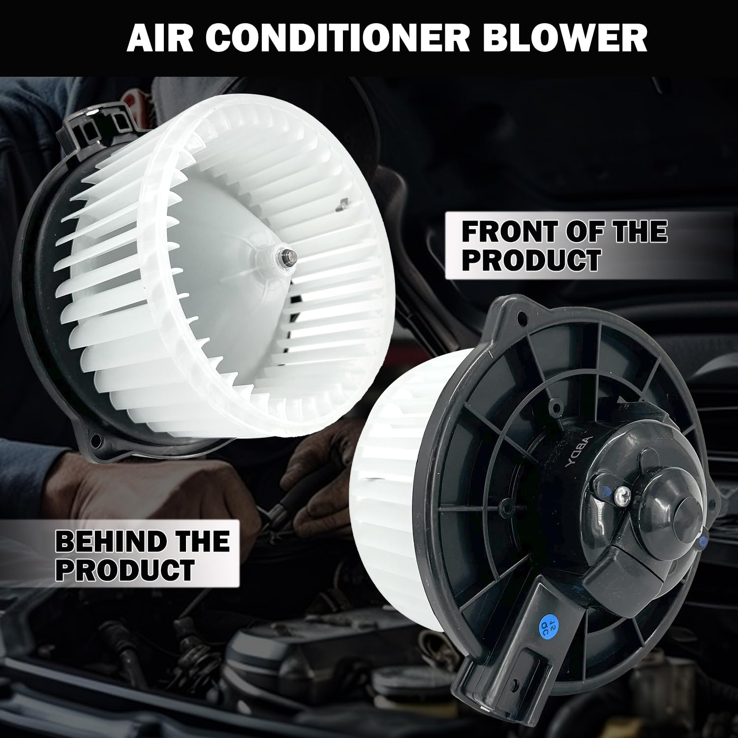 Aspligo 700058 Ac Heater Blower Motor Fan Assembly Fit For Scion Tc 2005-2009, For Toyota Celica 2000-2005, Rav4 2001-2003 87103