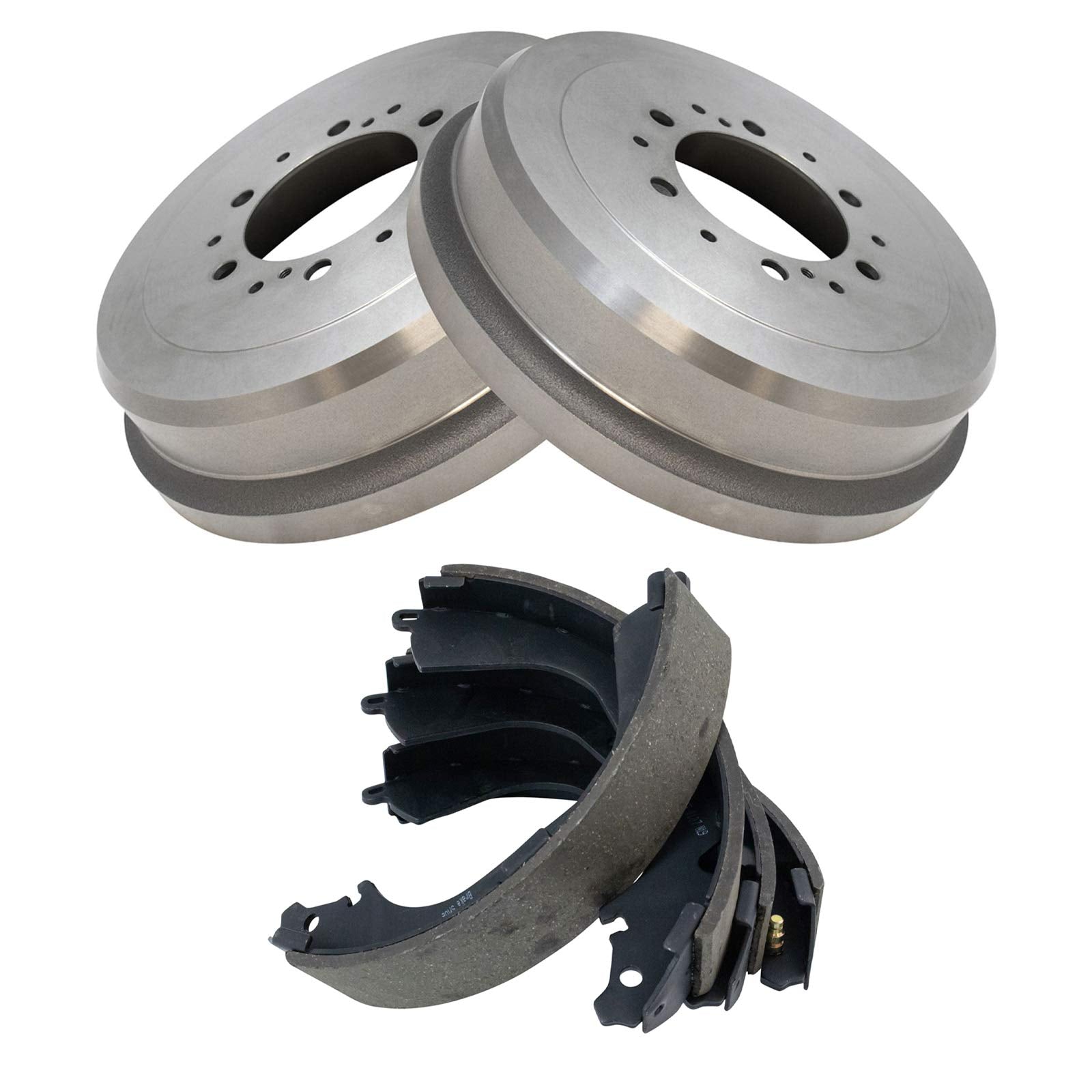 TRQ Rear Brake Drum Shoe Kit Compatible with Toyota 4Runner T100 Tacoma Tundra Pickup