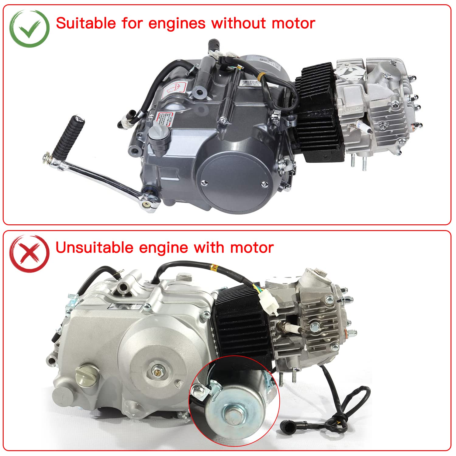 Grehua Aluminum Pit Bike Engine Skid Plate For 110Cc 125Cc 140Cc 50Cc 70Cc 90Cc Crf50 Xr50 Xr70 Cxr50 Ssr110 125 Coolster Apollo