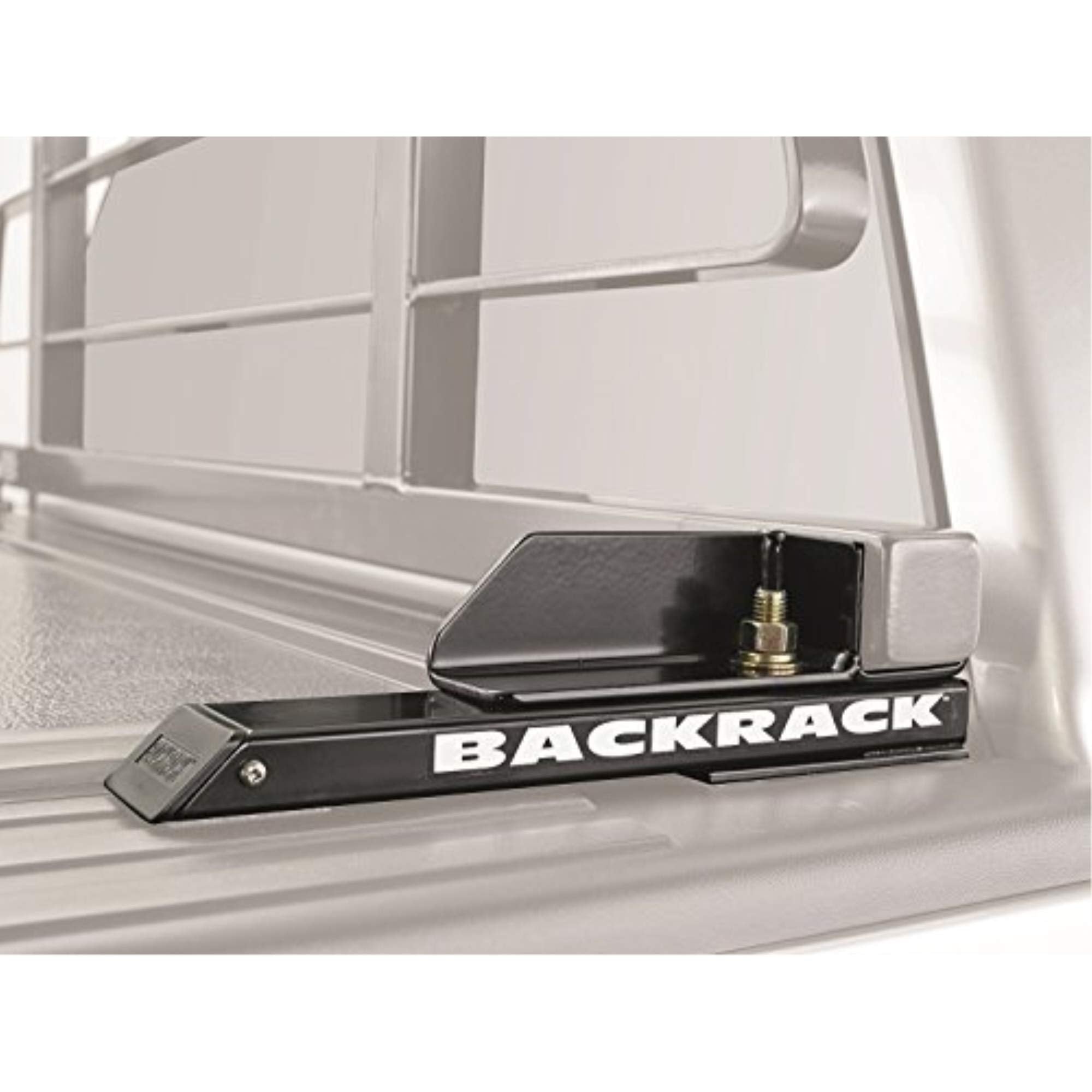 RealTruck Backrack Hardware Kit for use w/Low-Profile Tonneau, Black, No Drill | 40118 | Fits 2008-2019 Toyota Tundra