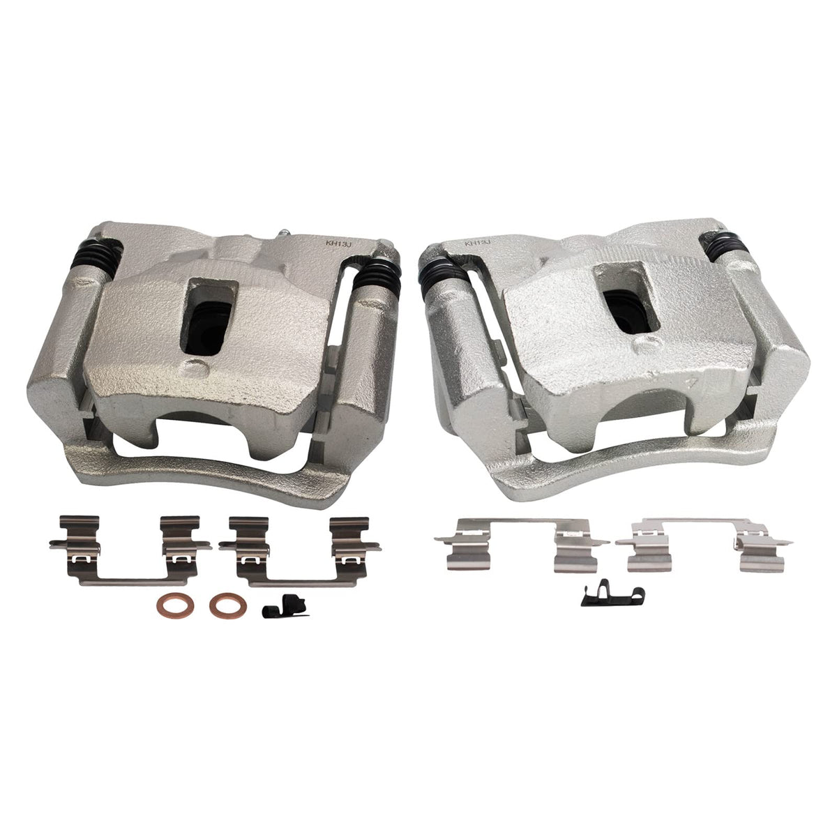 Trq Rear Brake Caliper Set Compatible With 2015-2019 Chevrolet Colorado Gmc Canyon