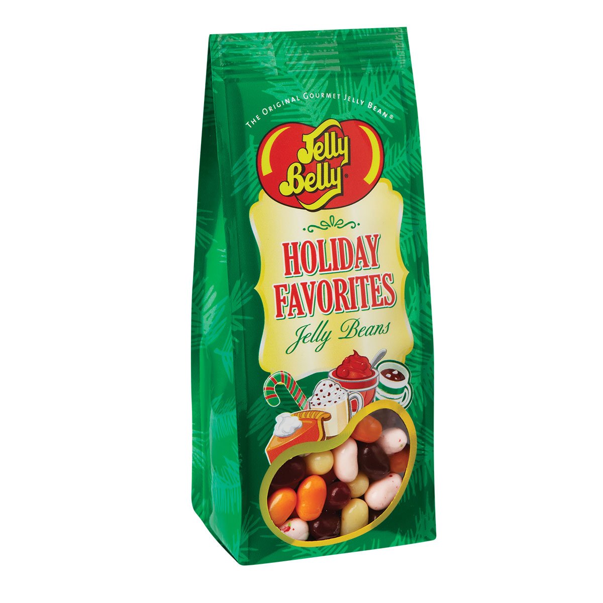Jelly Belly Holiday Favorites Jelly Bean 7.5 Oz Gift Bag - Genuine, Official, Straight From The Source (1 Bag)