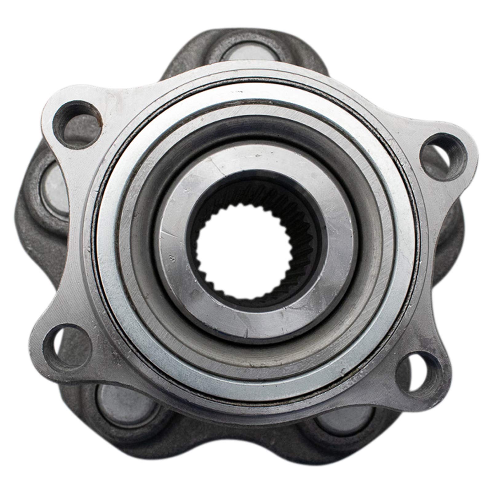 Trq Rear Wheel Bearing & Hub Assembly With Abs Sensor Compatible With 2003-2008 Infiniti Fx35