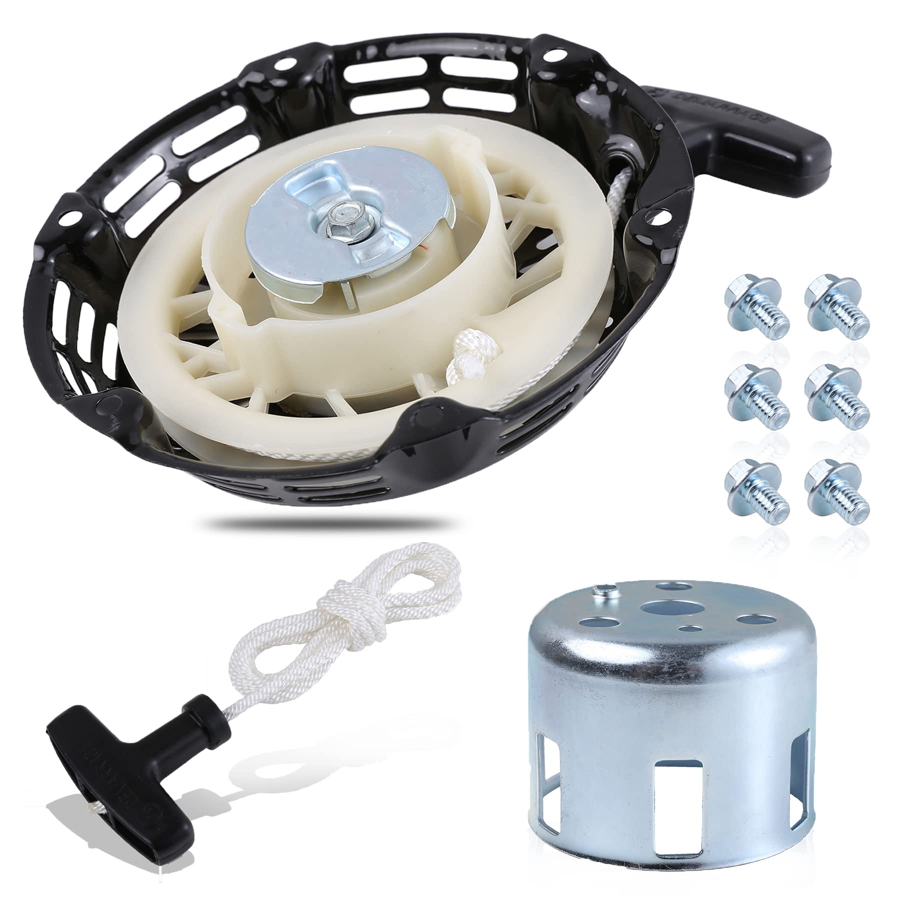 Stylemafia Pull-Start-Recoil-Starter Cover Fit For Harbor Freight-Predator Rato 212Cc 6.5Hp 7Hp Ohv Engine Go Kart Pit Bike Gene