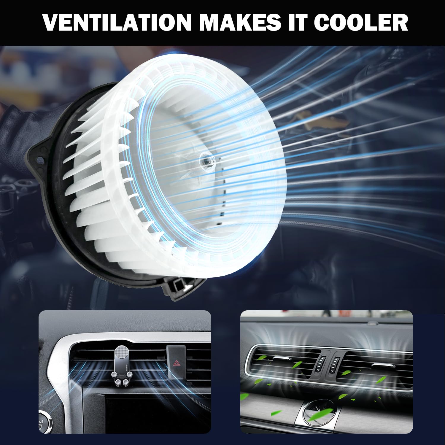 Aspligo 700056 Ac Heater Blower Motor Fan Assembly Fit For Toyota Corolla 1998 1999 2000 2001 2002 8710302021