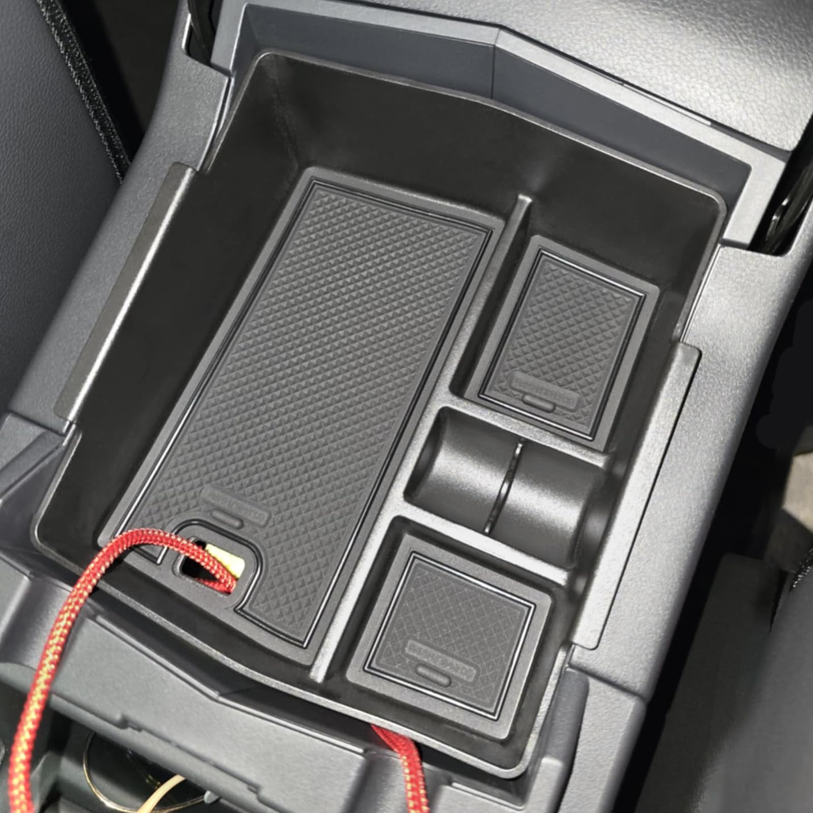 Jkcover Center Console Organizer Tray Compatible With 2025 Subaru Forester Interior Armrest Insert Storage Box Easy Removal Acce