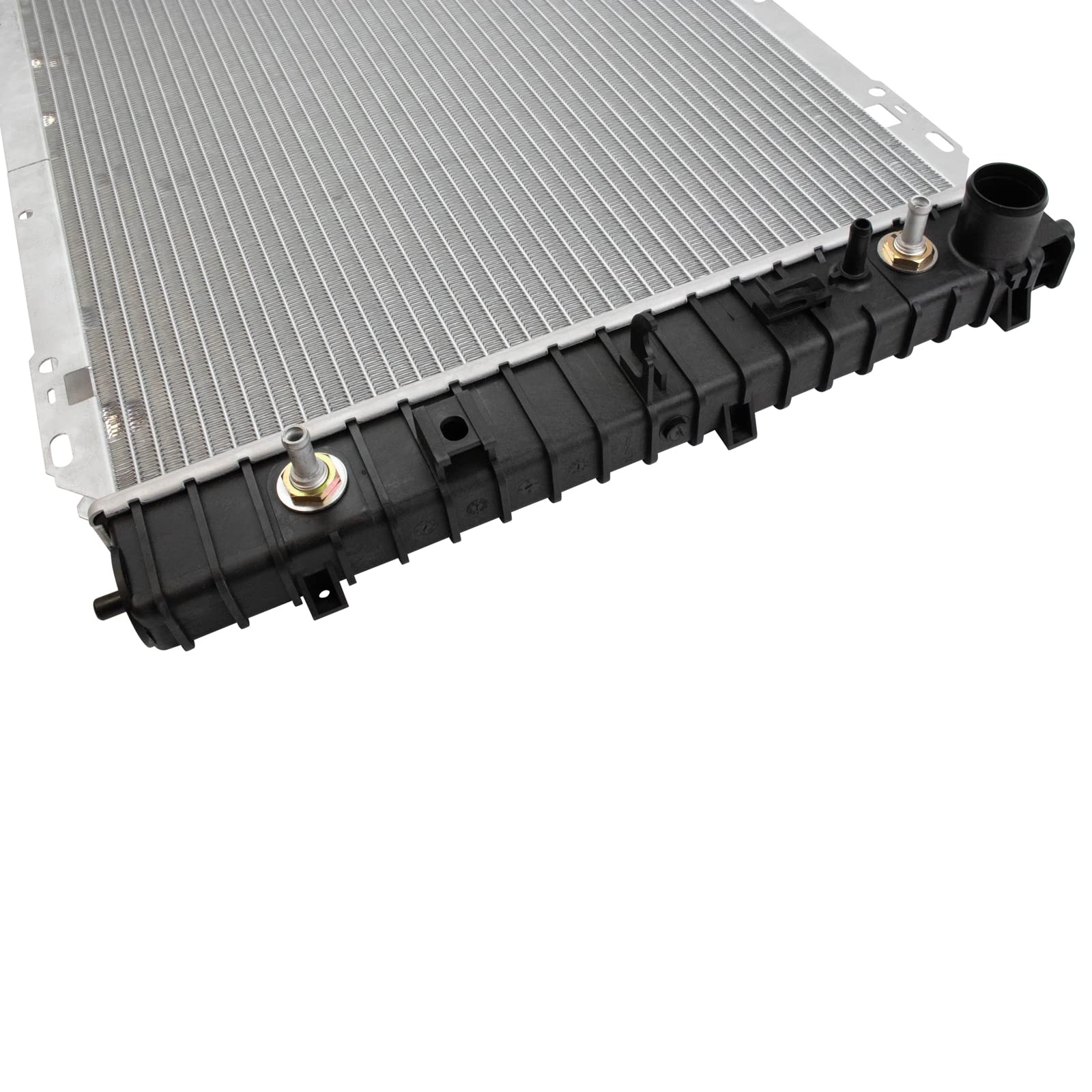 Trq Radiator Assembly Aluminum Core Compatible With 01-07 Ford Escape 01-06 Mazda Tribute 05-07 Mercury Mariner Cu2307 Fo3010138