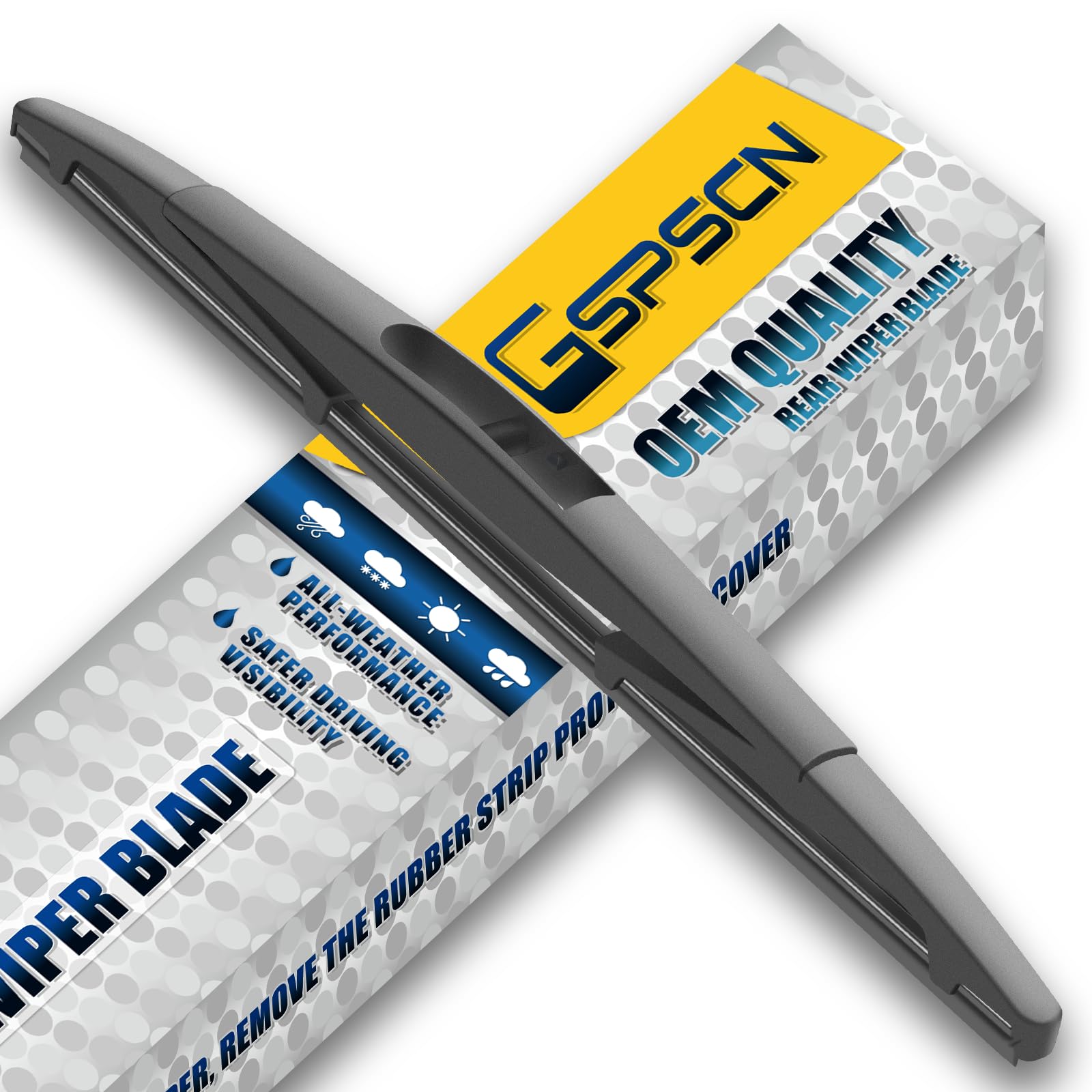 12'' Rear Wiper Blade, Replacement Back Windshield Wiper Blade For Nissan Murano 23-09 Armada 23-05 Pathfinder 12-05 Versa 19-14