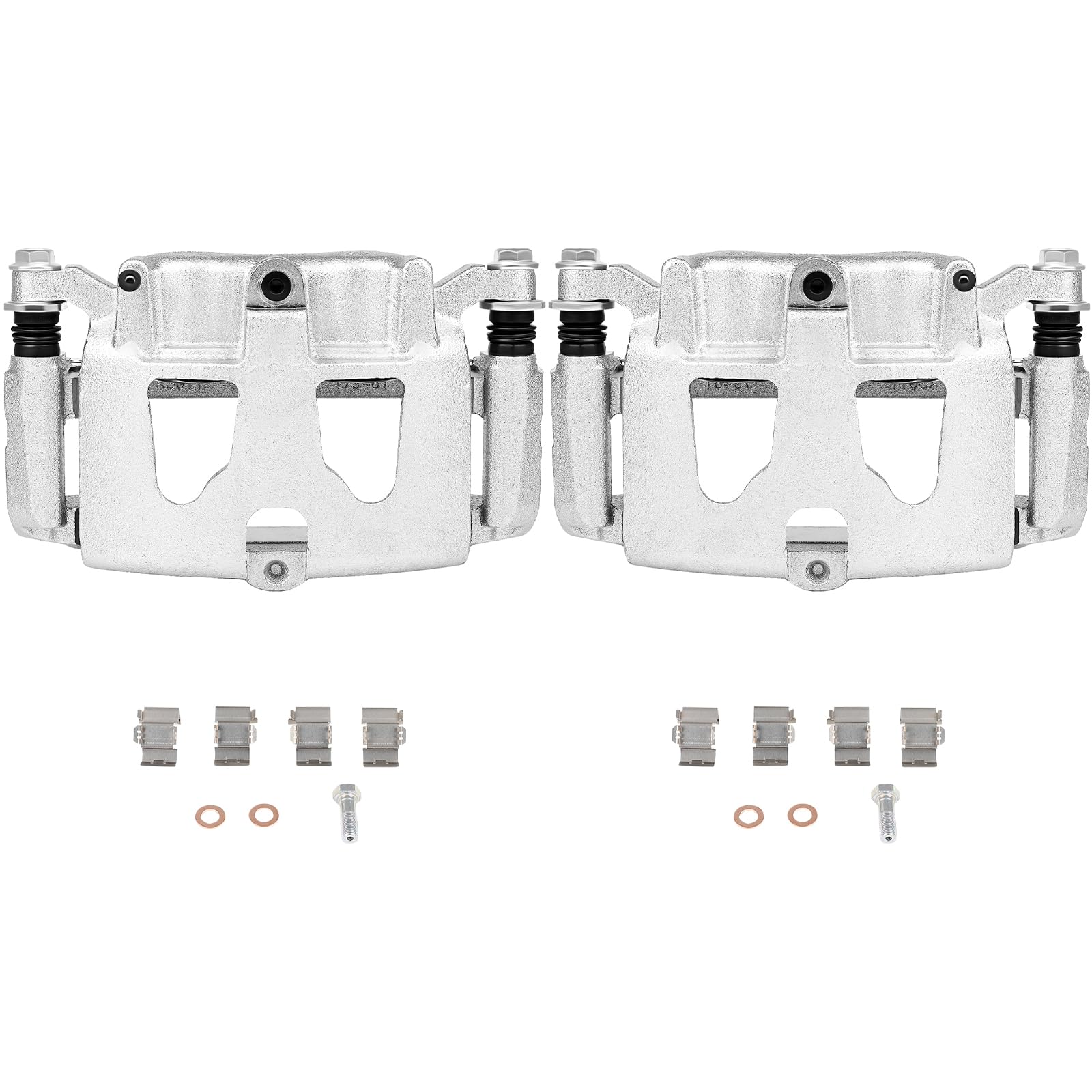 Scitoo 18B5473 18B5472 Rear Left & Right Disc Brake Calipers Assembly W/Bracket For Ford For F-250 Super Duty 2013-2019,For Ford